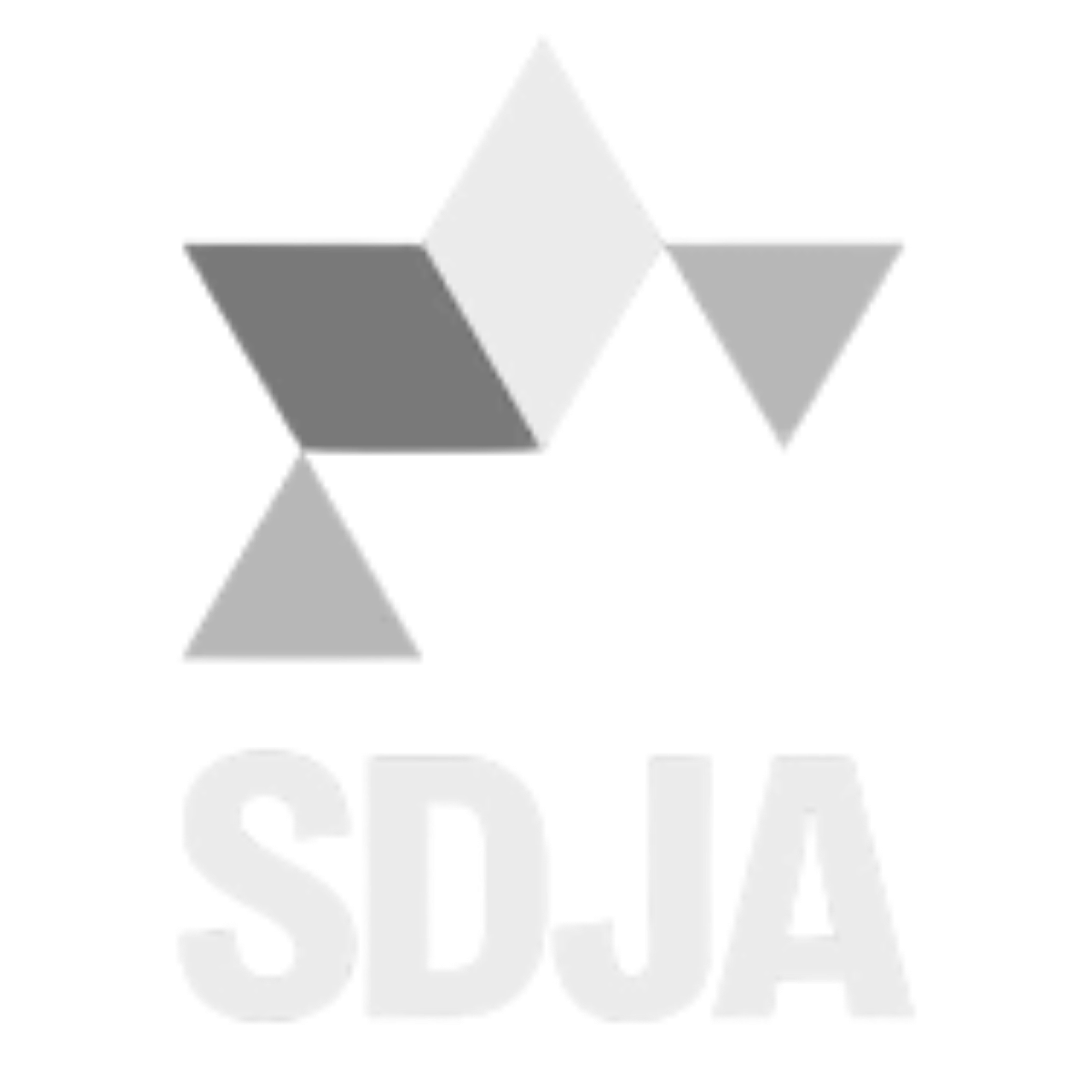 Black and white logo with a 3D cube design above the word "SDA" in large letters.