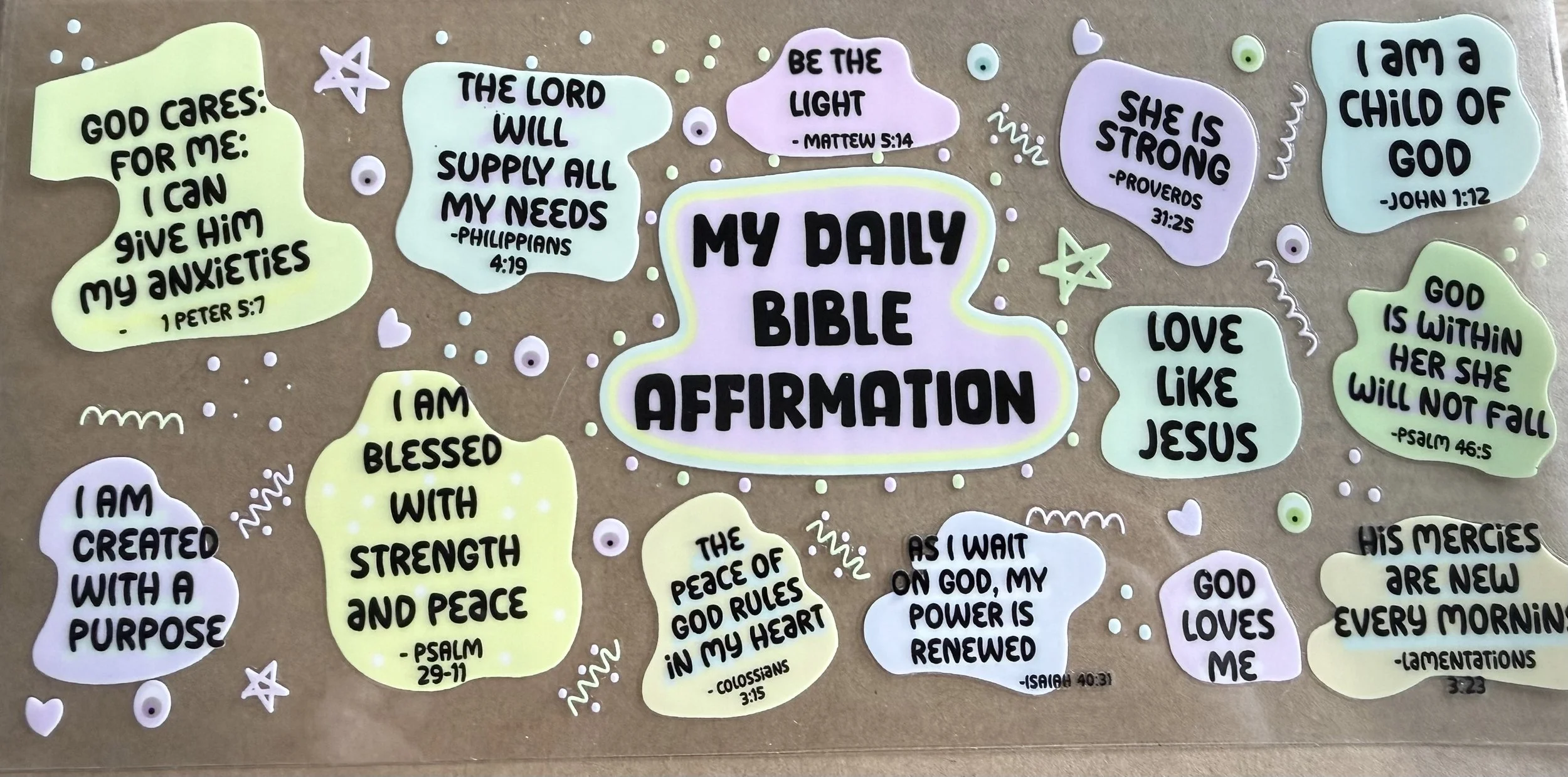 Daily Bible Affirmation