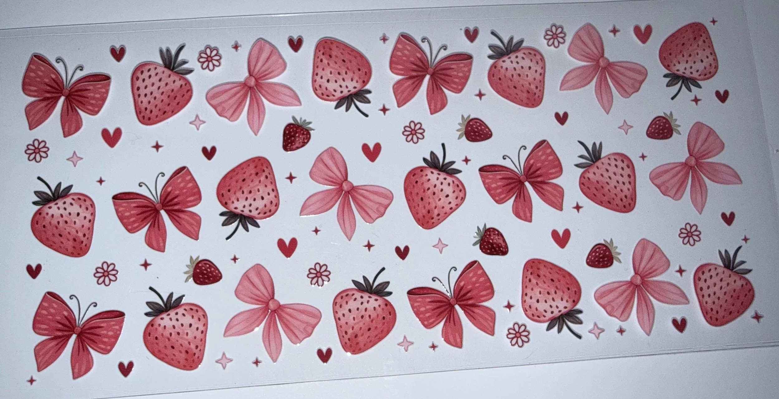 Strawberries & Bows