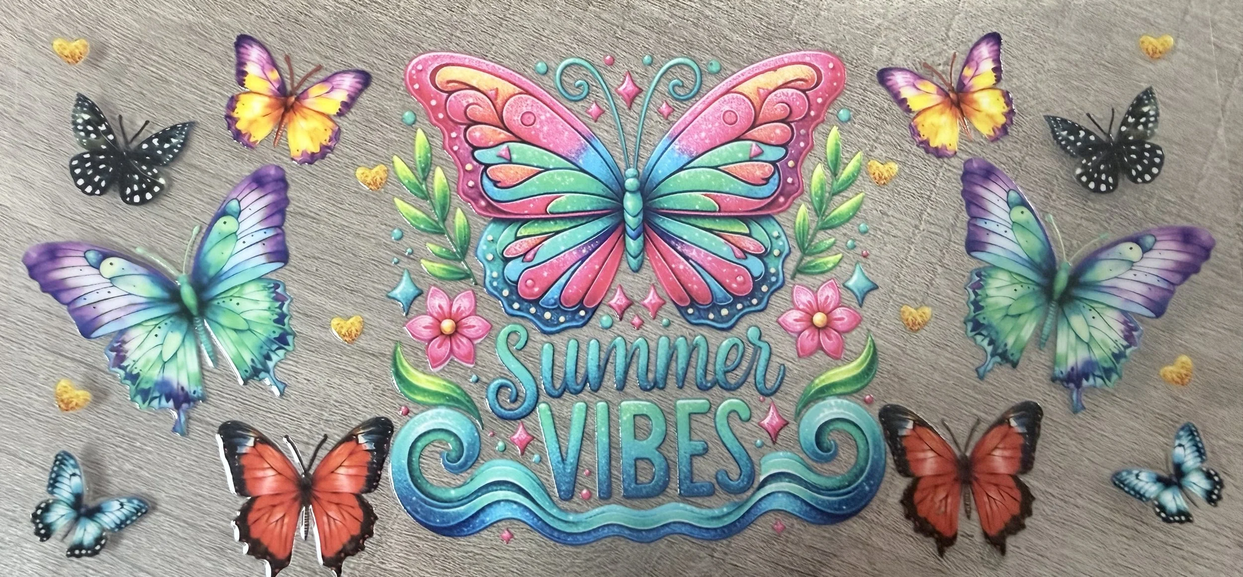 Summer Vibes Butterflies