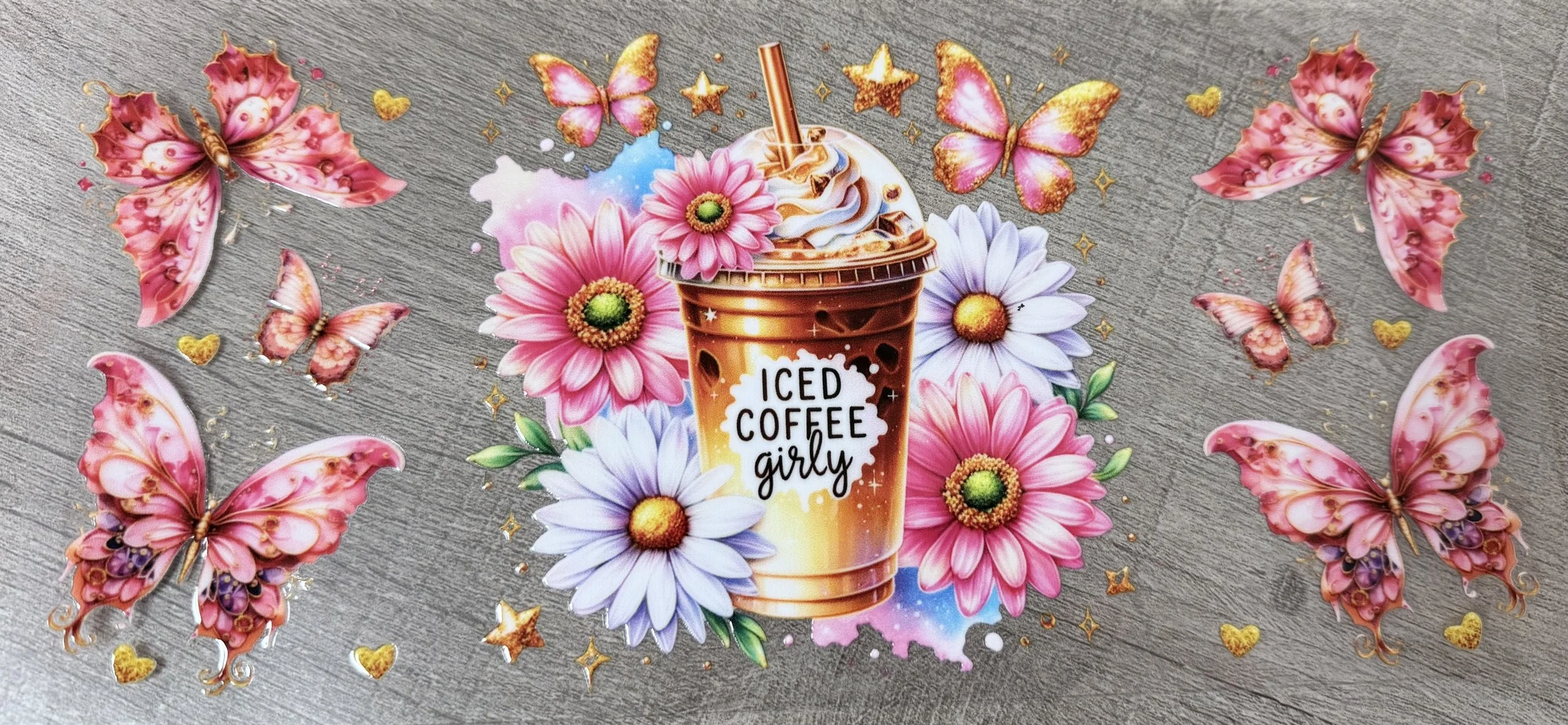 Iced coffee girly