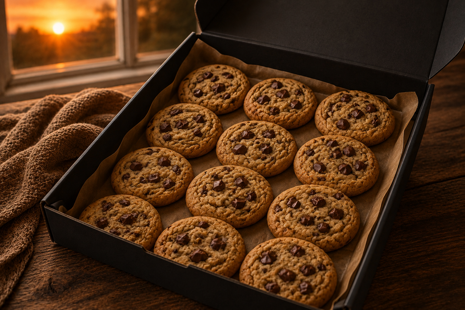 Sunset Signature Cookie Box