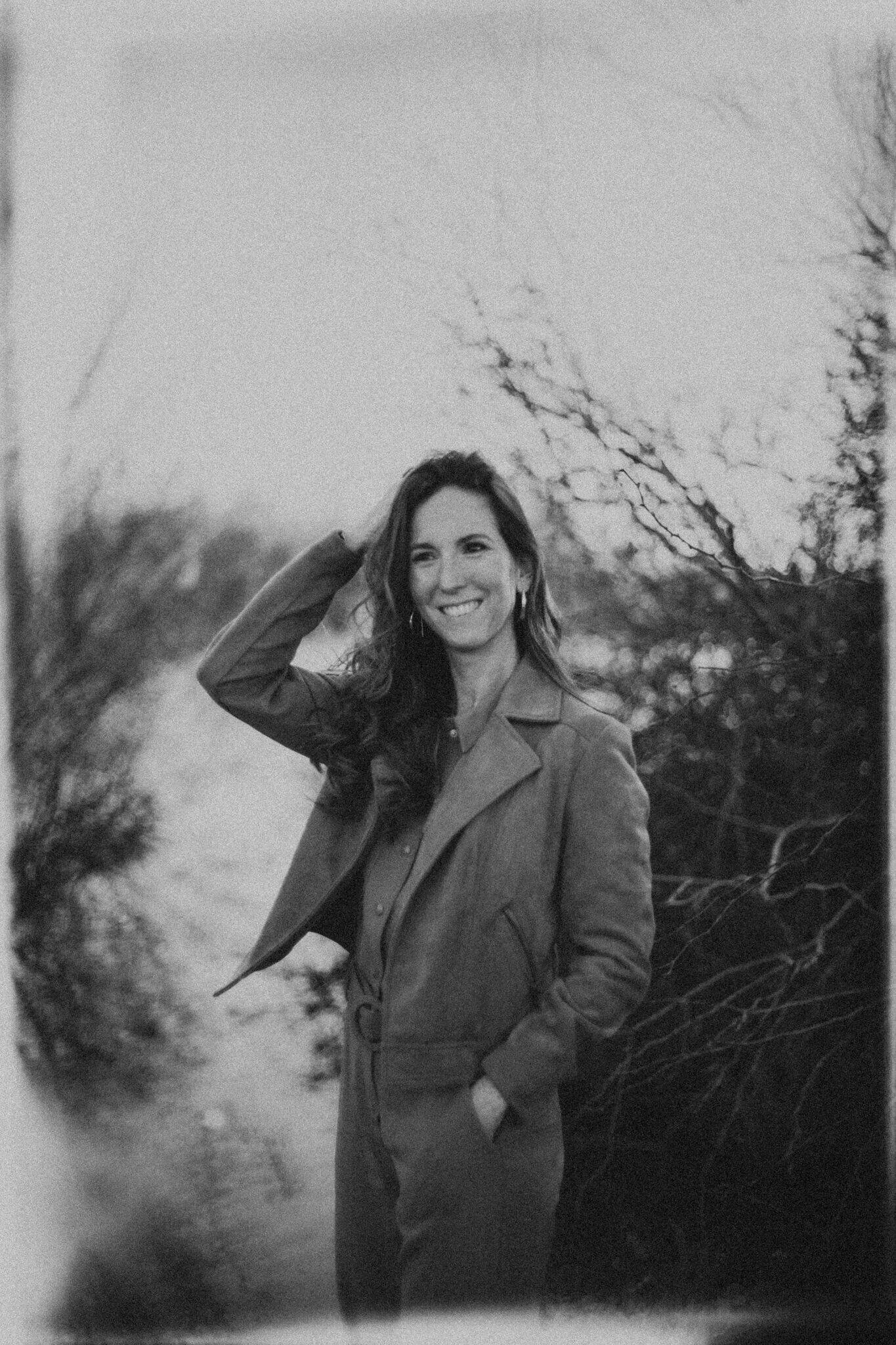 Woman smile off side