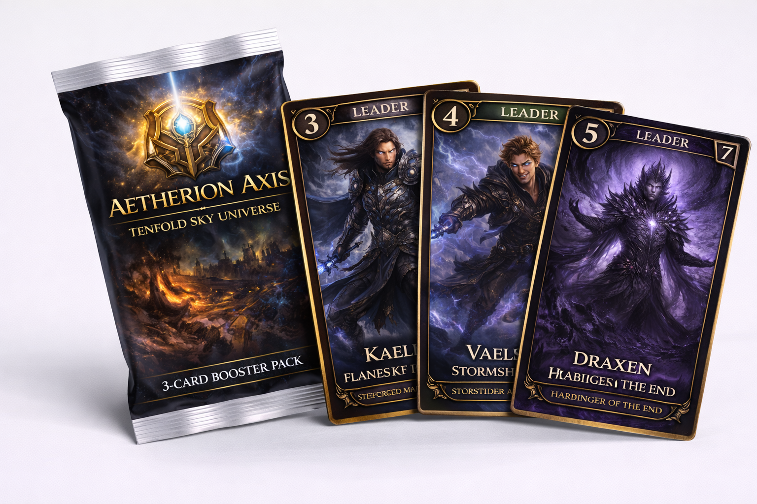 Aetherion Axis: Tenfold Sky Universe — Booster Pack