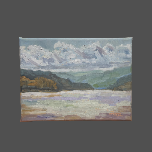 "Storm Brew Around Table Rock"