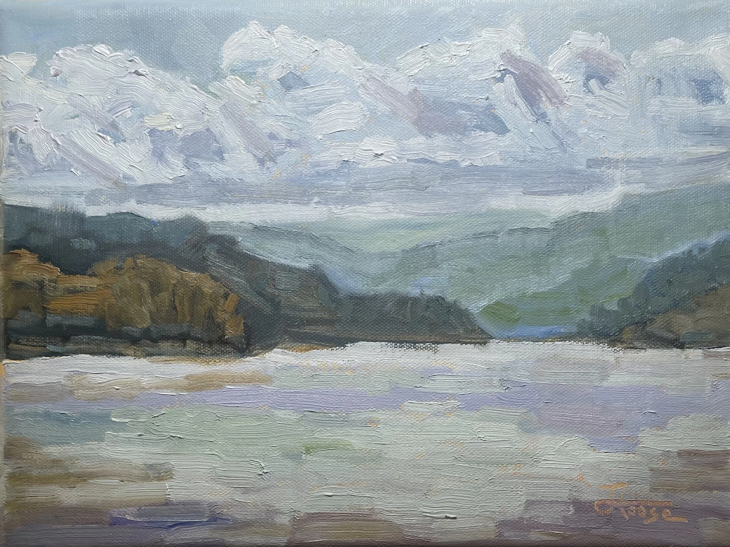 "Storm Brew Around Table Rock"