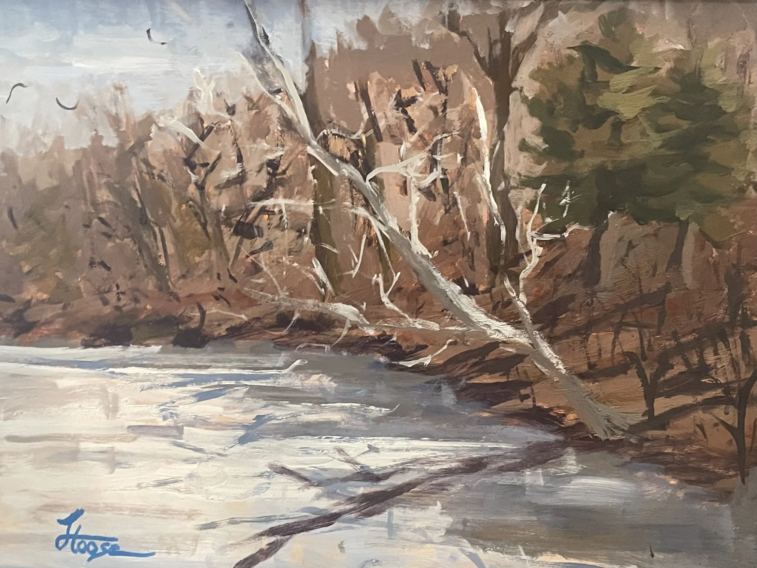 "Ice Around The Cove"