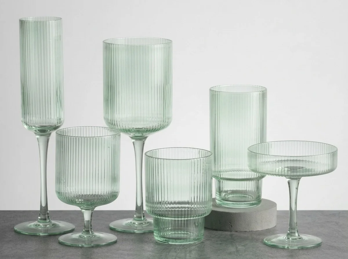 Ribbed Green Collection