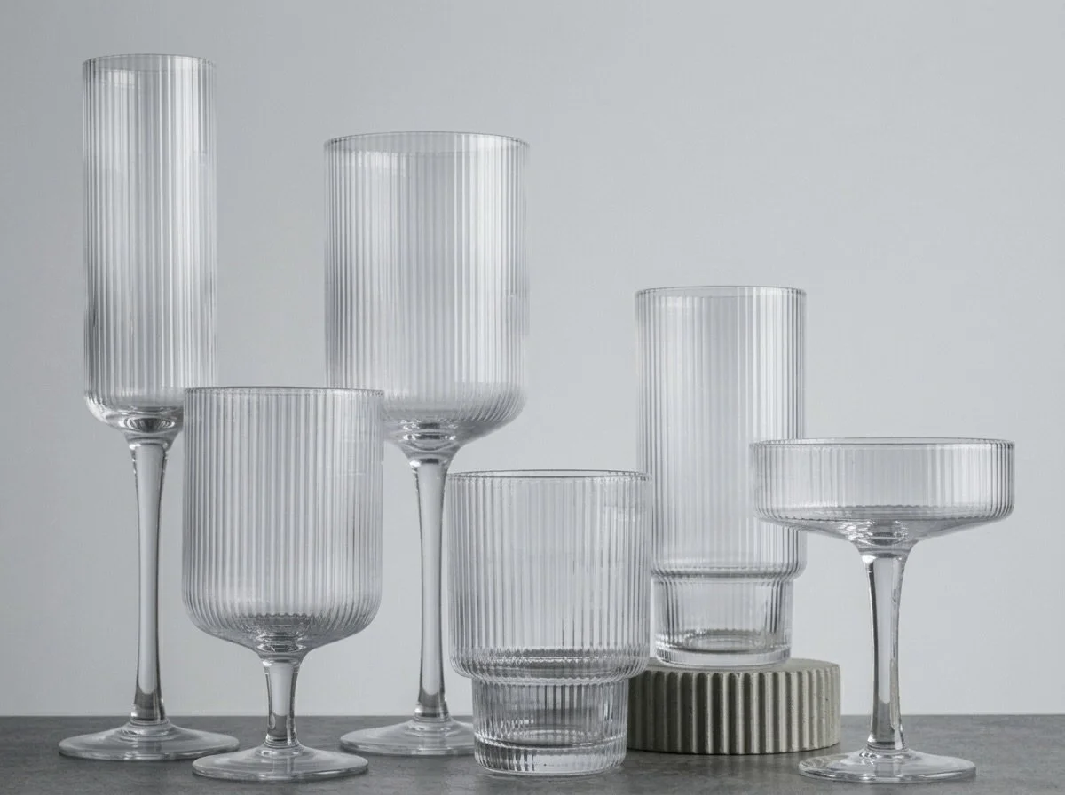 Ribbed Clear Collection