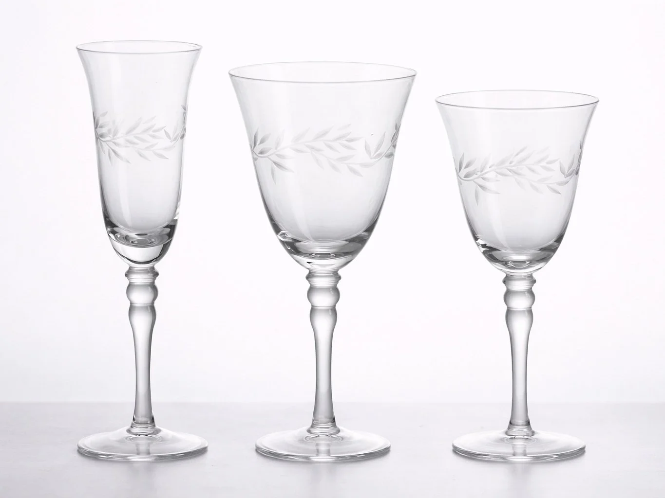 Etched Laurel Collection