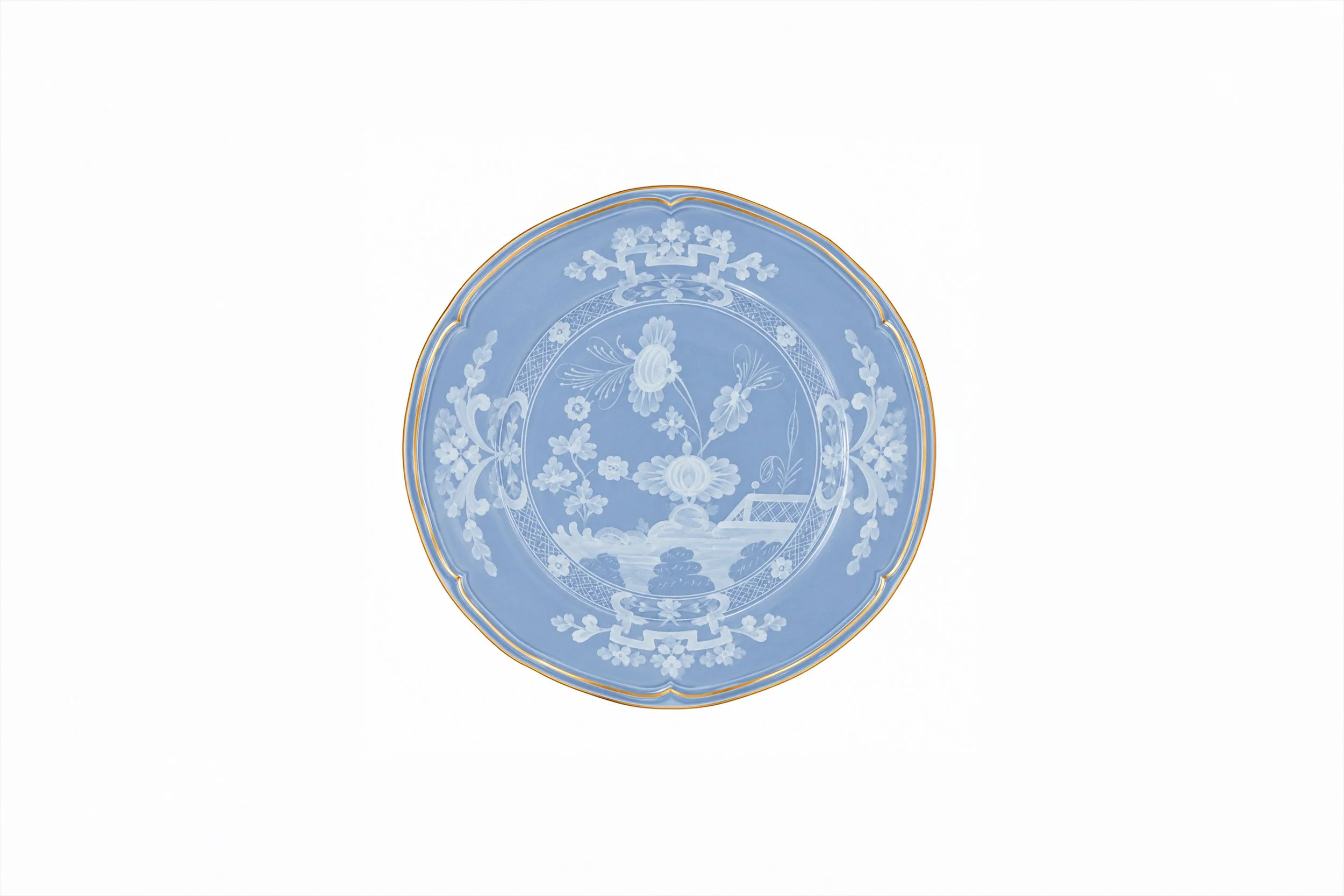 Jardin d’Ambre Dinner Plate – Bleu Royale - B&B.jpg