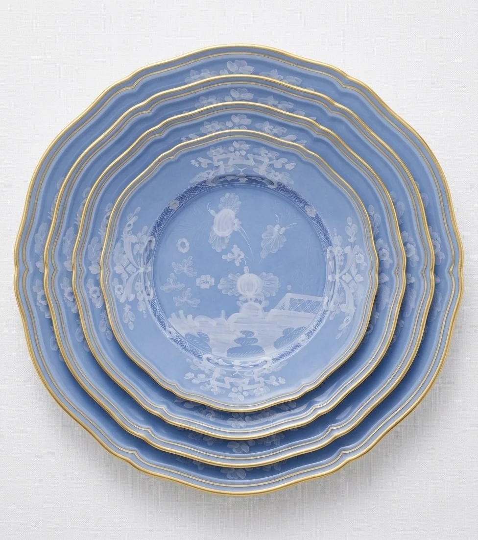 Jardin d’Ambre Dinner Plate – Bleu Royale
