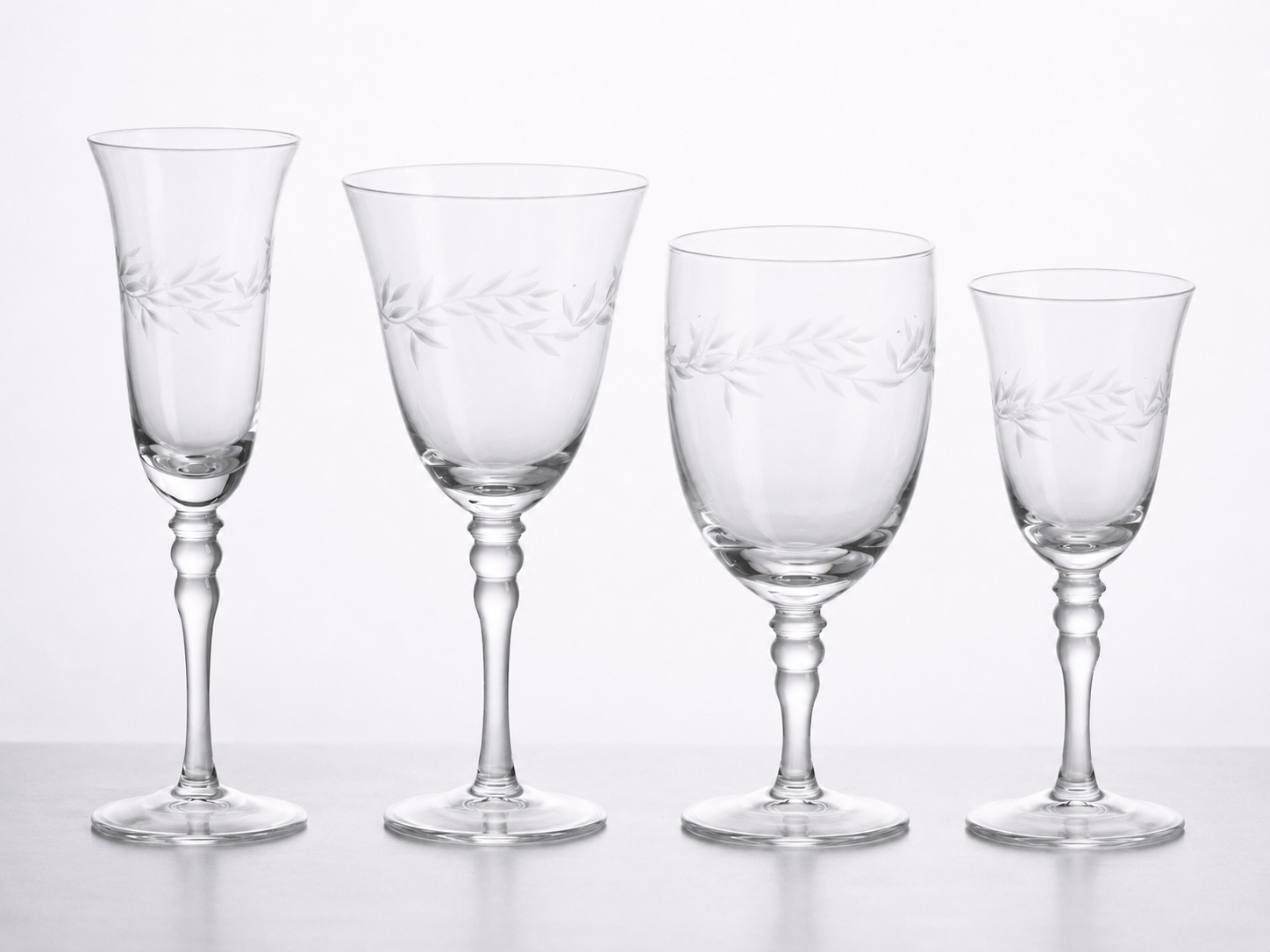 Etched Laurel Collection
