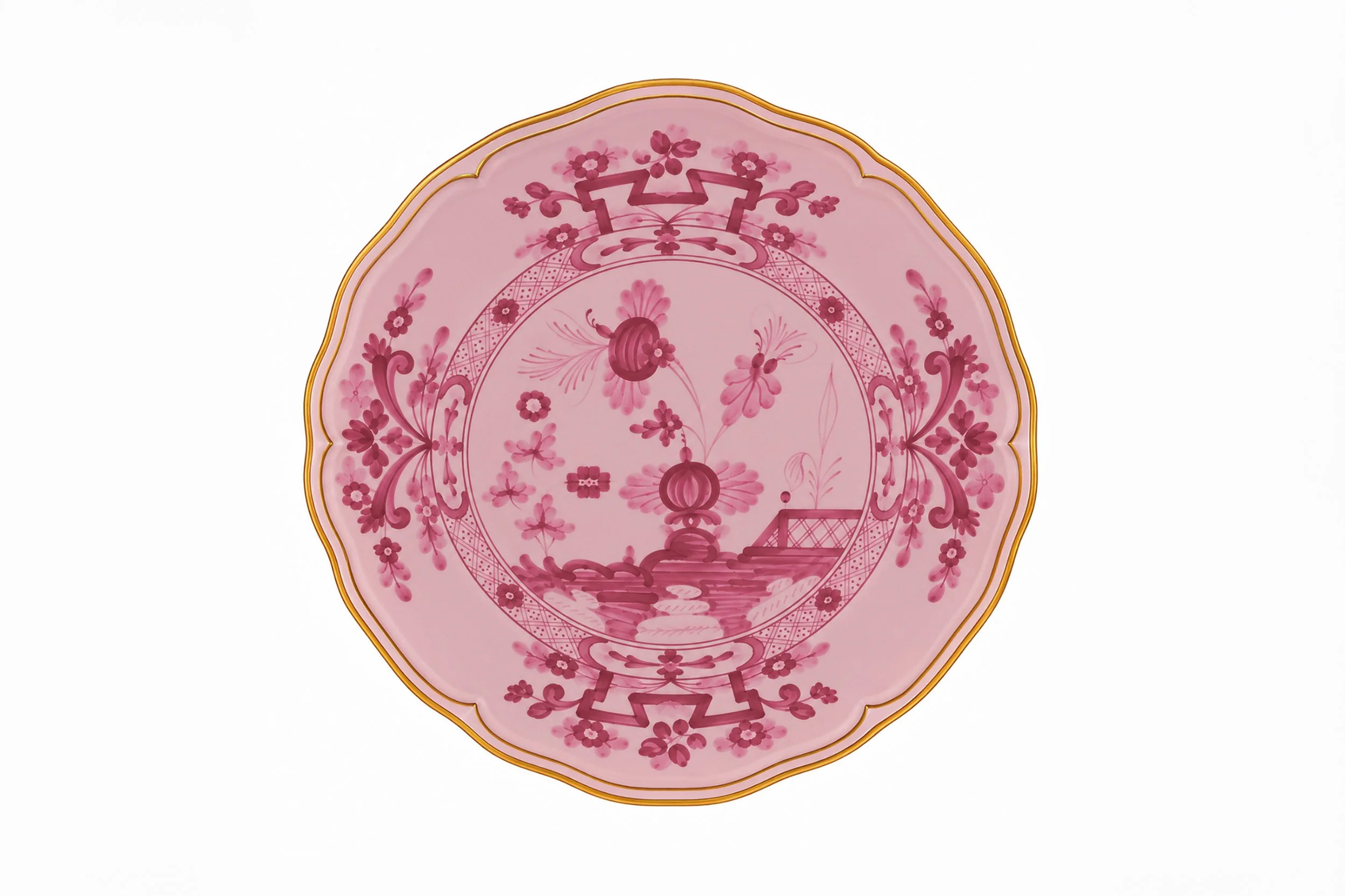 Jardin d’Ambre Dinner Plate – Pink - Dinner.jpg