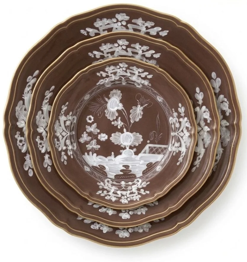 Jardin d’Ambre Dinner Plate – Amber