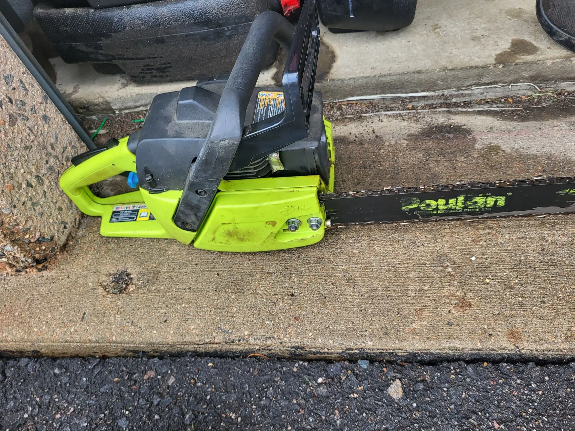 Chainsaw repairs