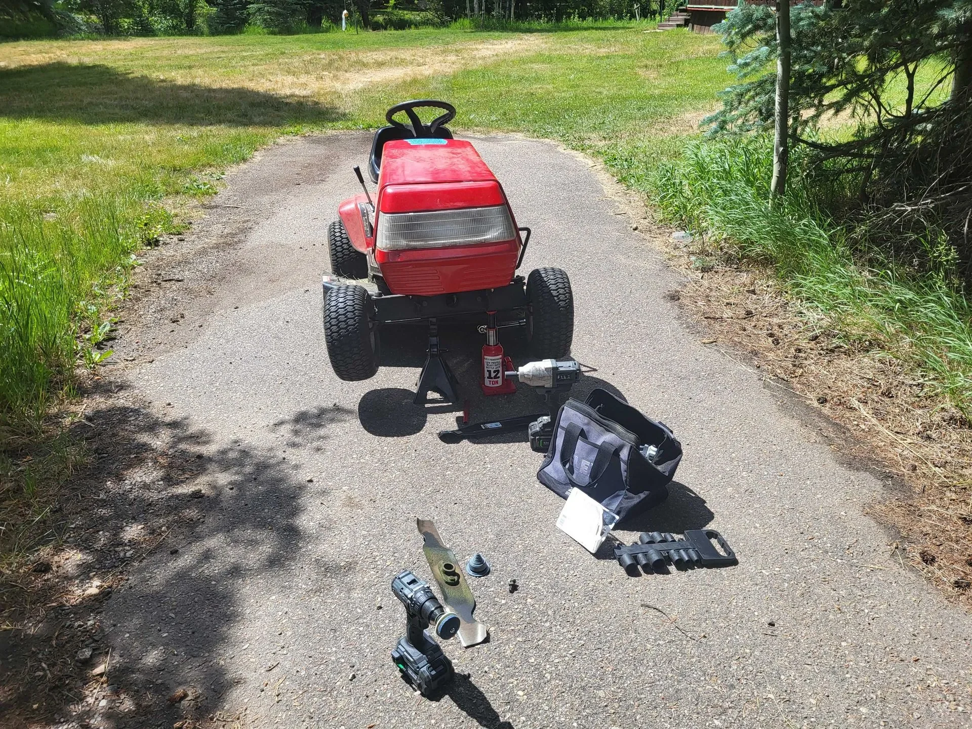 Lawn equipment repairs