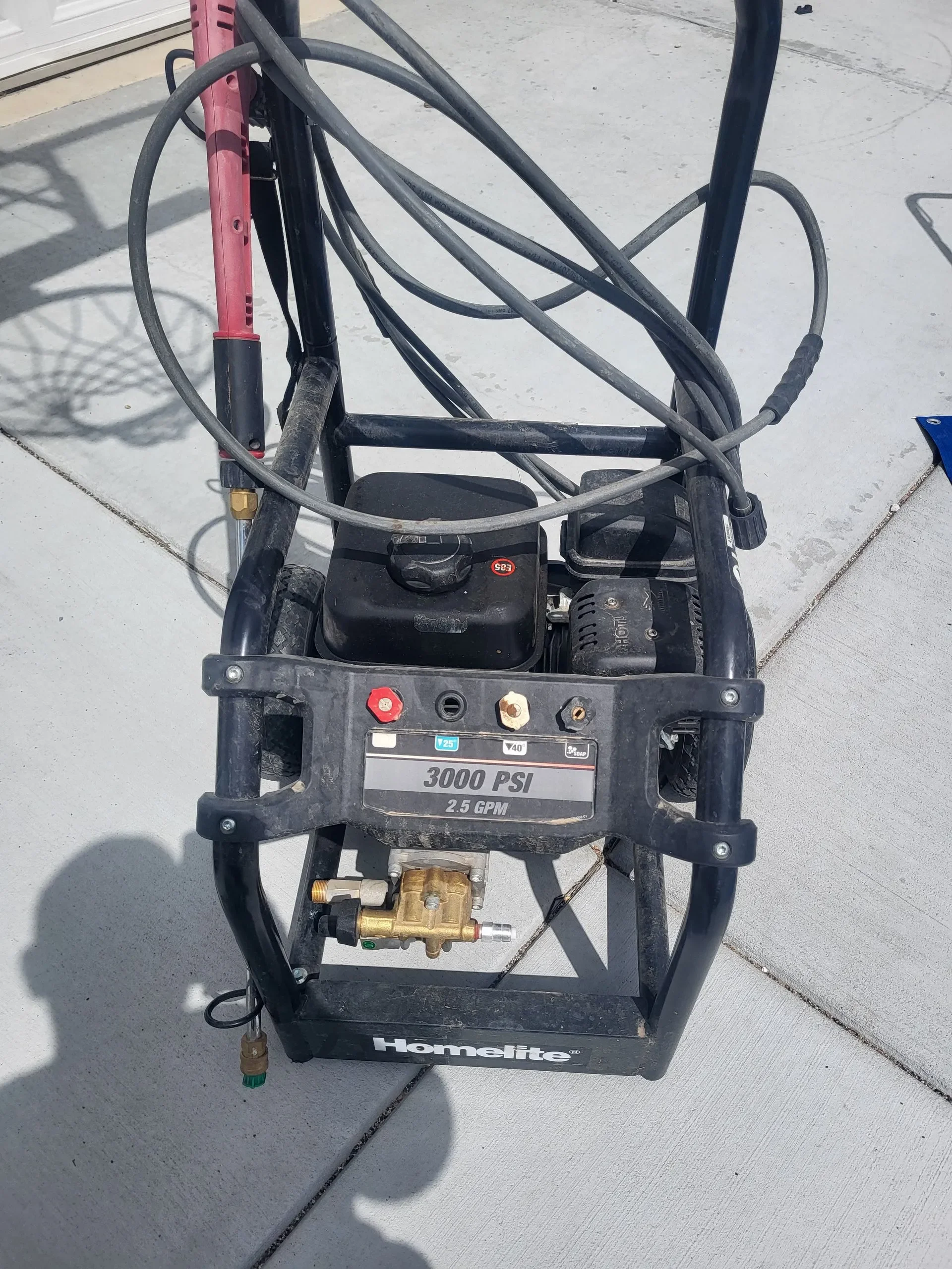 Power washer repairs