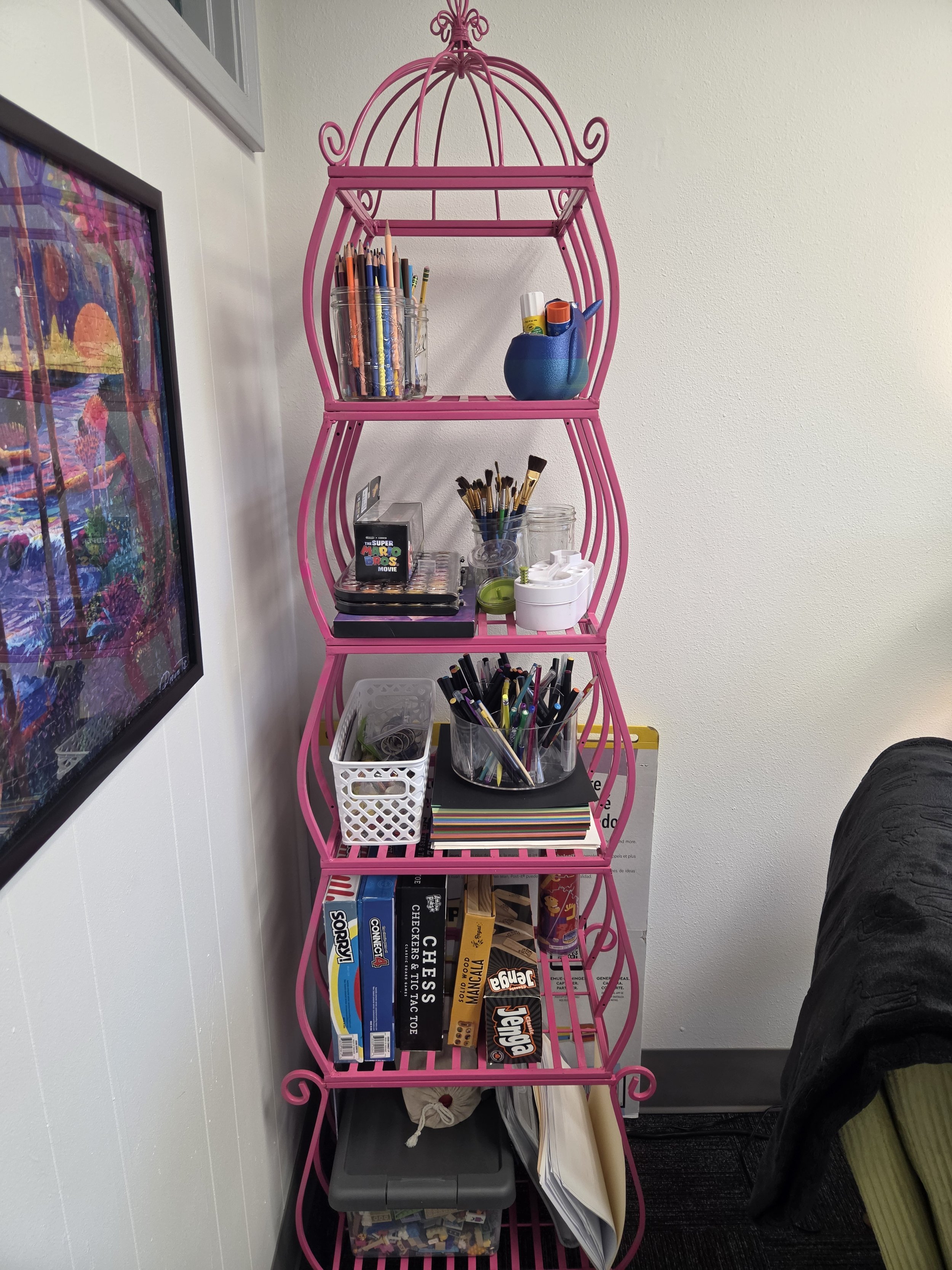 Art Supplies and Games