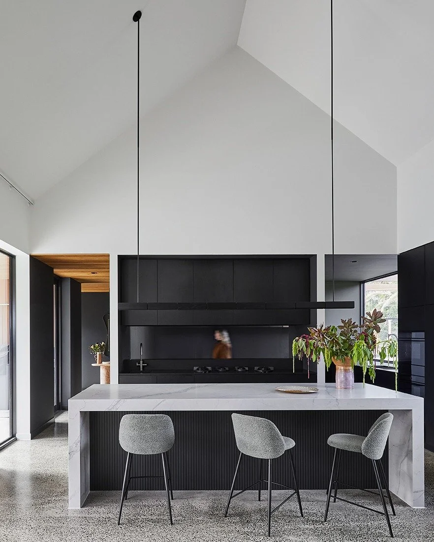 One of our favourites from #HouseForAChef captured by the wonderful @stephanie_rooney 📷

Designed like a commercial kitchen, the butler&rsquo;s pantry uses a pass-through to separate the hardworking back-of-house zone from the cleaner front-of-house