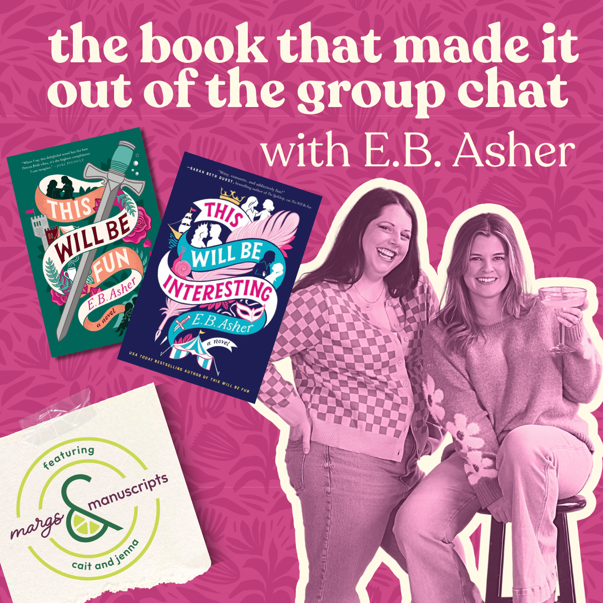 The Fantasy Series That Made It Out of the Group Chat | Cozy Fantasy with E.B. Asher