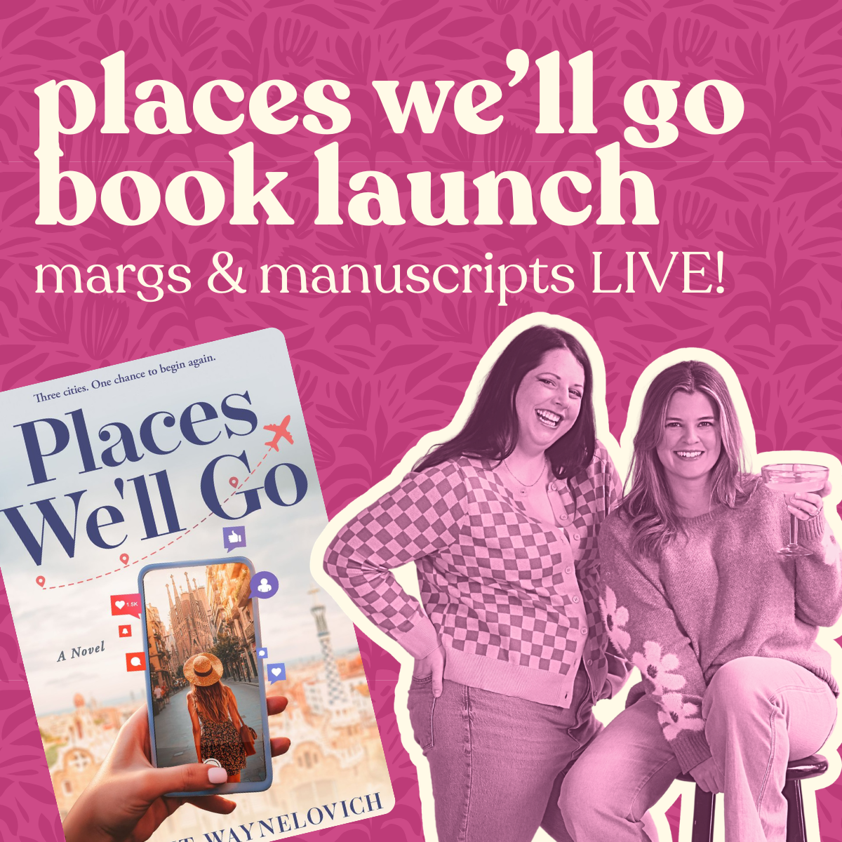 Places We'll Go Book Launch | Margs &amp; Manuscripts LIVE at Jaduke Theater