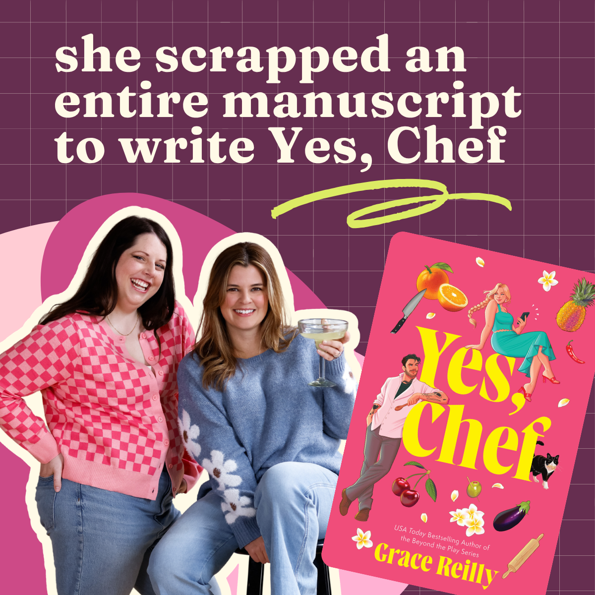 She Scrapped a Finished Manuscript to Write Yes, Chef | Grace Reilly