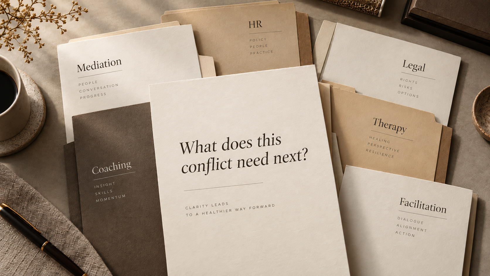 What Kind of Conflict Help Do I Need?
