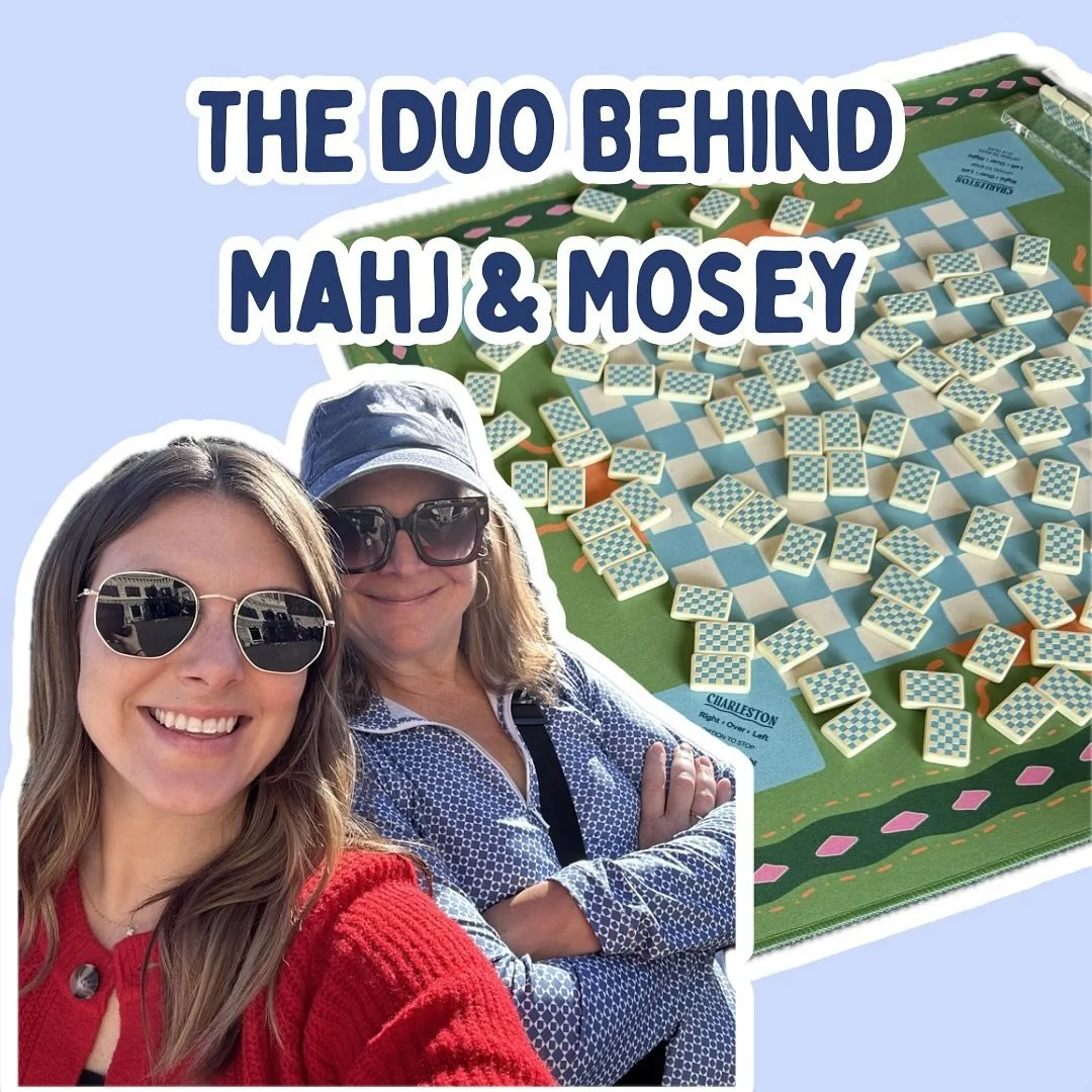 Who would have thought giving some old tiles a second life would lead to Mahj &amp; Mosey! We can&rsquo;t wait to share this journey with you. 

Follow along and fill out our interest form in the bio to be first in line for our inaugural retreat! 

#