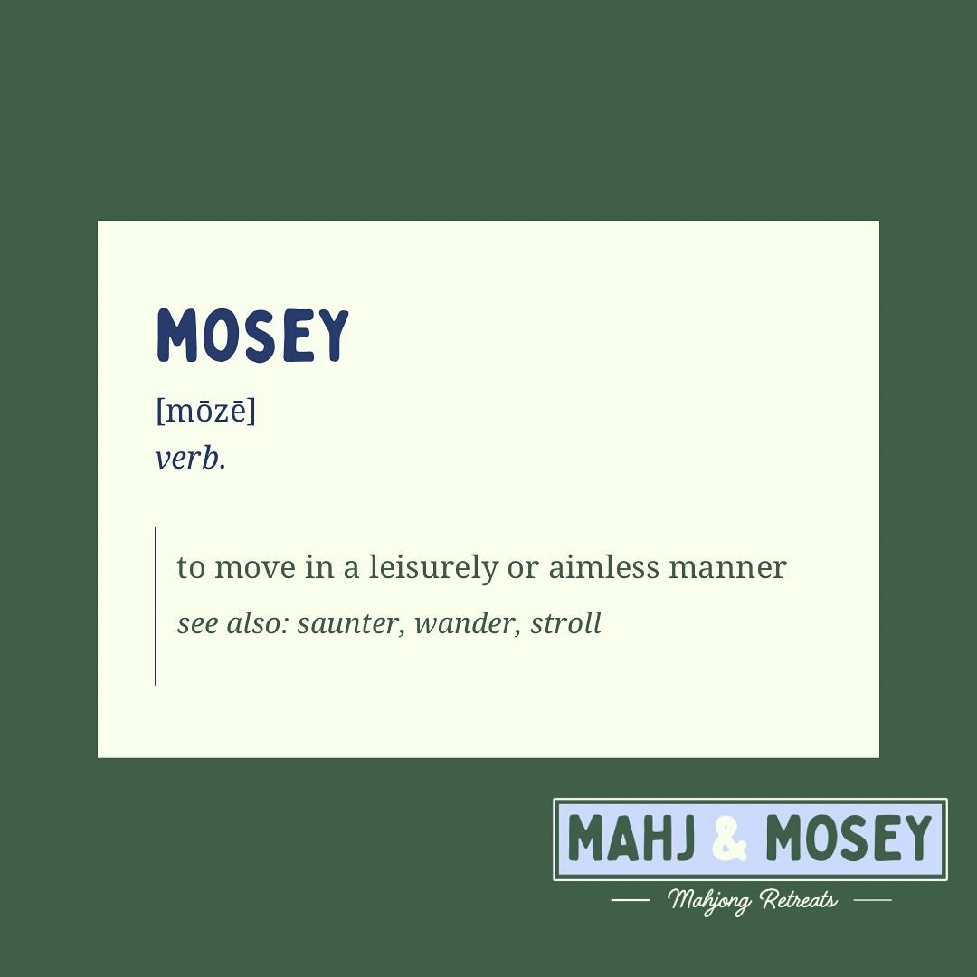 To us, the &ldquo;moseys&rdquo; are the best moments of a trip. Whether that&rsquo;s sharing a meal at a local restaurant, getting lost in a book on the beach, a spa day, a round of golf, or our personal favorite, shopping and bopping around a cute d