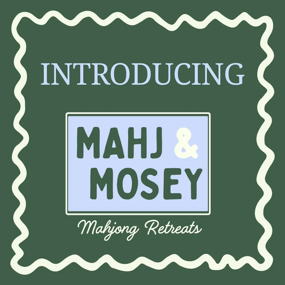 Our interest form is live! As we finalize planning for our first trip, we would love to know more about what YOU want from Mahj &amp; Mosey. It will also get you priority access to our first retreat. Link in bio!