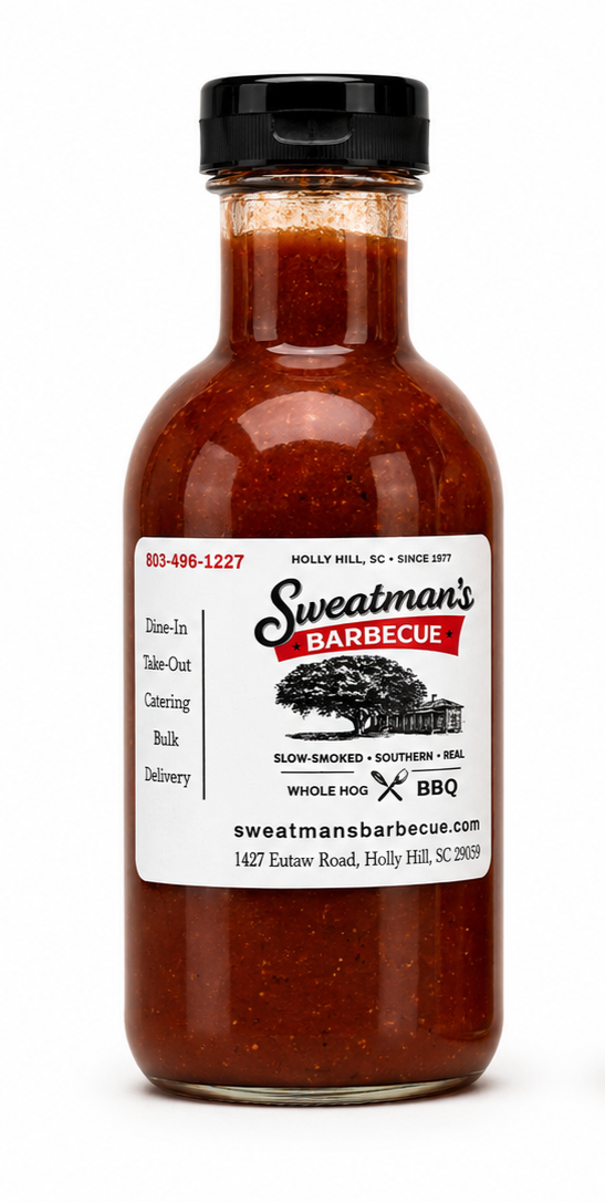 Sweatman's Pepper BBQ Sauce