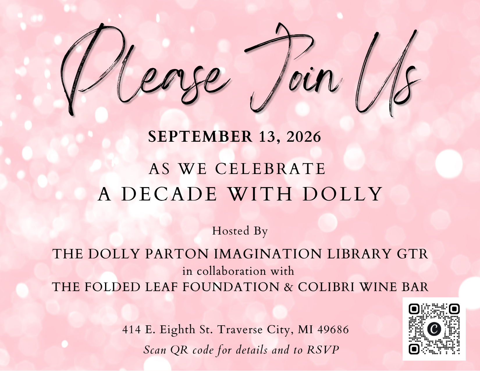 Dolly Parton’s Imagination Library GTR Fundraiser
