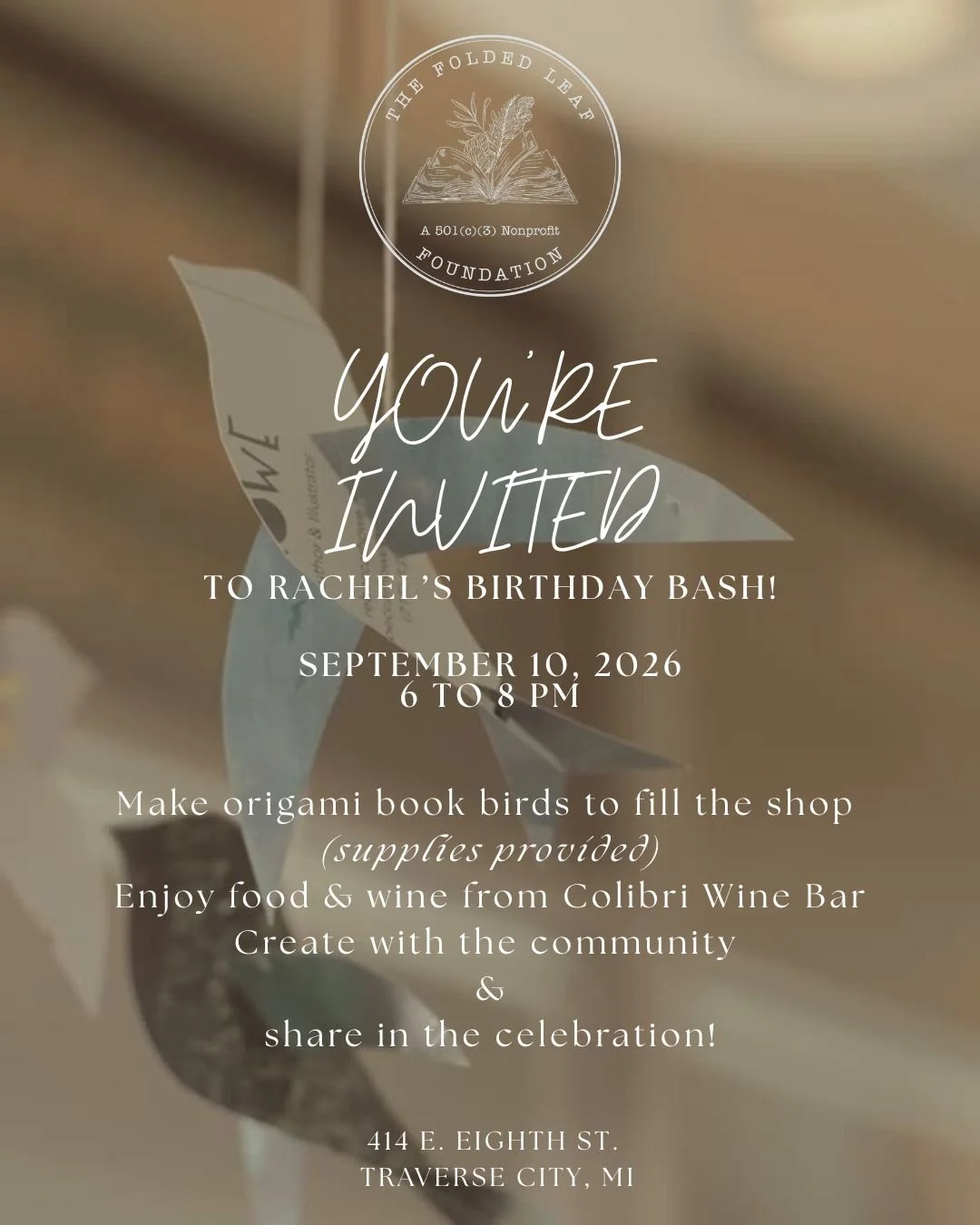 Rachel's Birthday Bash!
