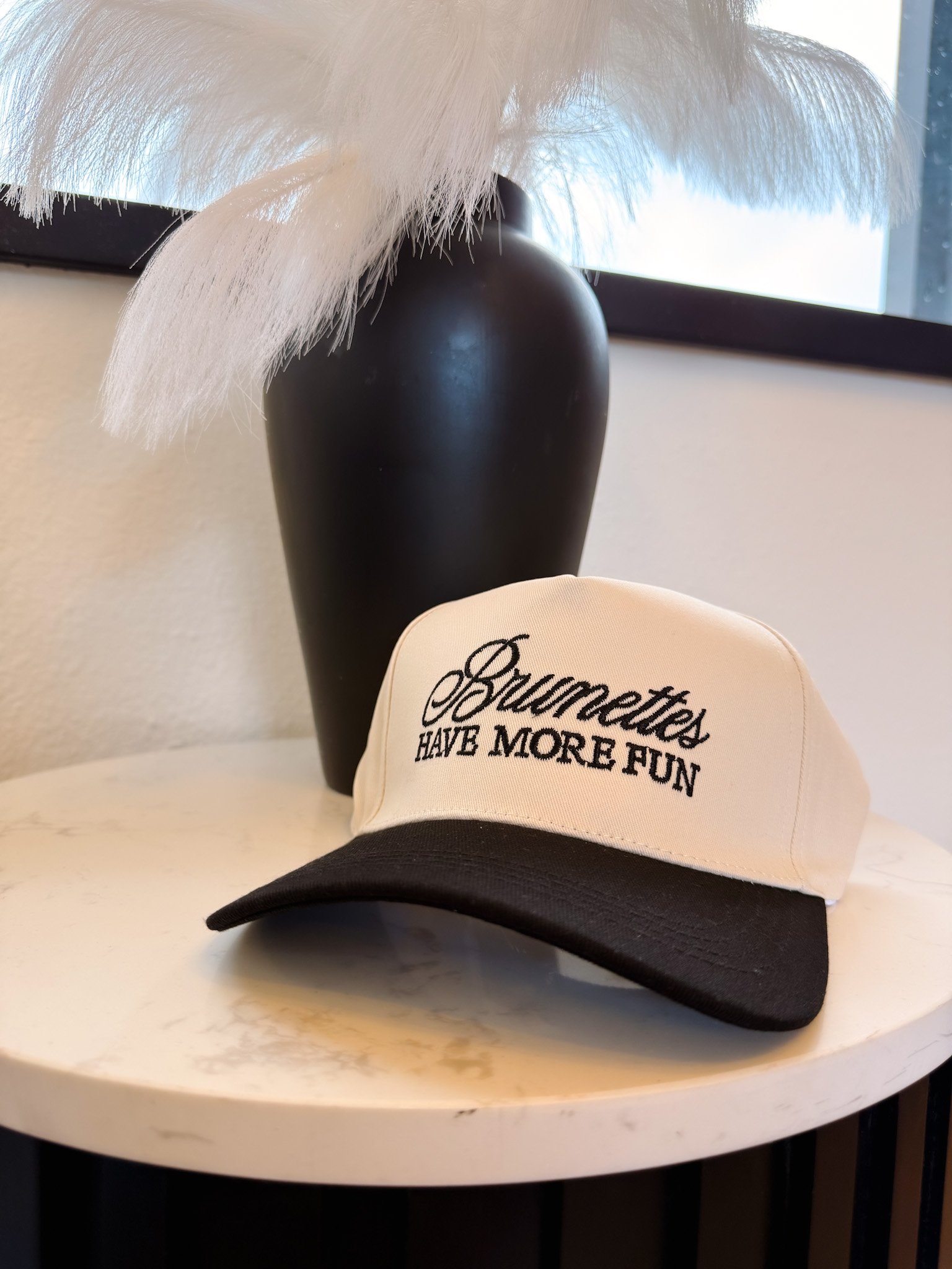 Brunettes Have More Fun Hat