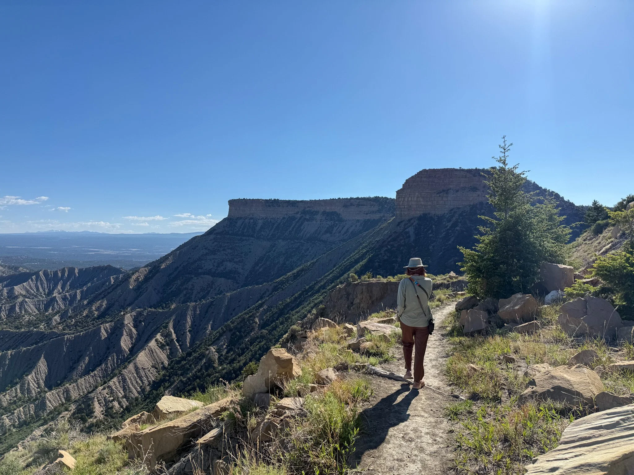 Mesa Verde National Park: the Knife Edge Trail