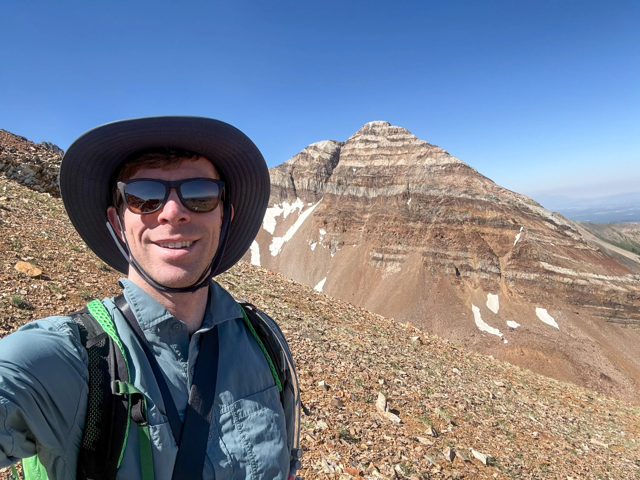 Selfie with Hesperus Mountain in the background