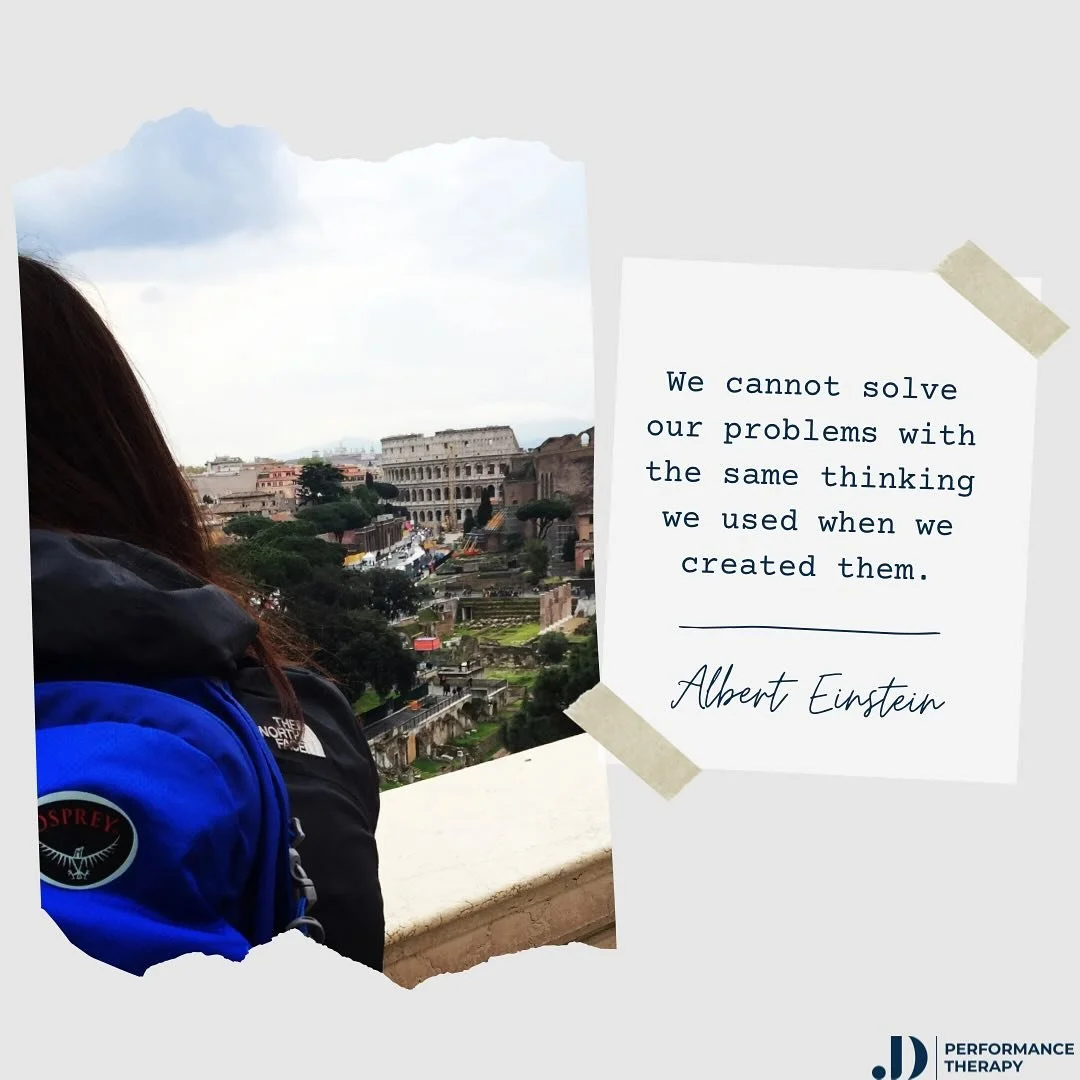 Thinking outside the box doesn&rsquo;t necessarily come easy to us practitioners, especially when it&rsquo;s outside of the box we have been conditioned to function within. 
&nbsp;
Can we make up the most creative rehab protocol or pull on the most r