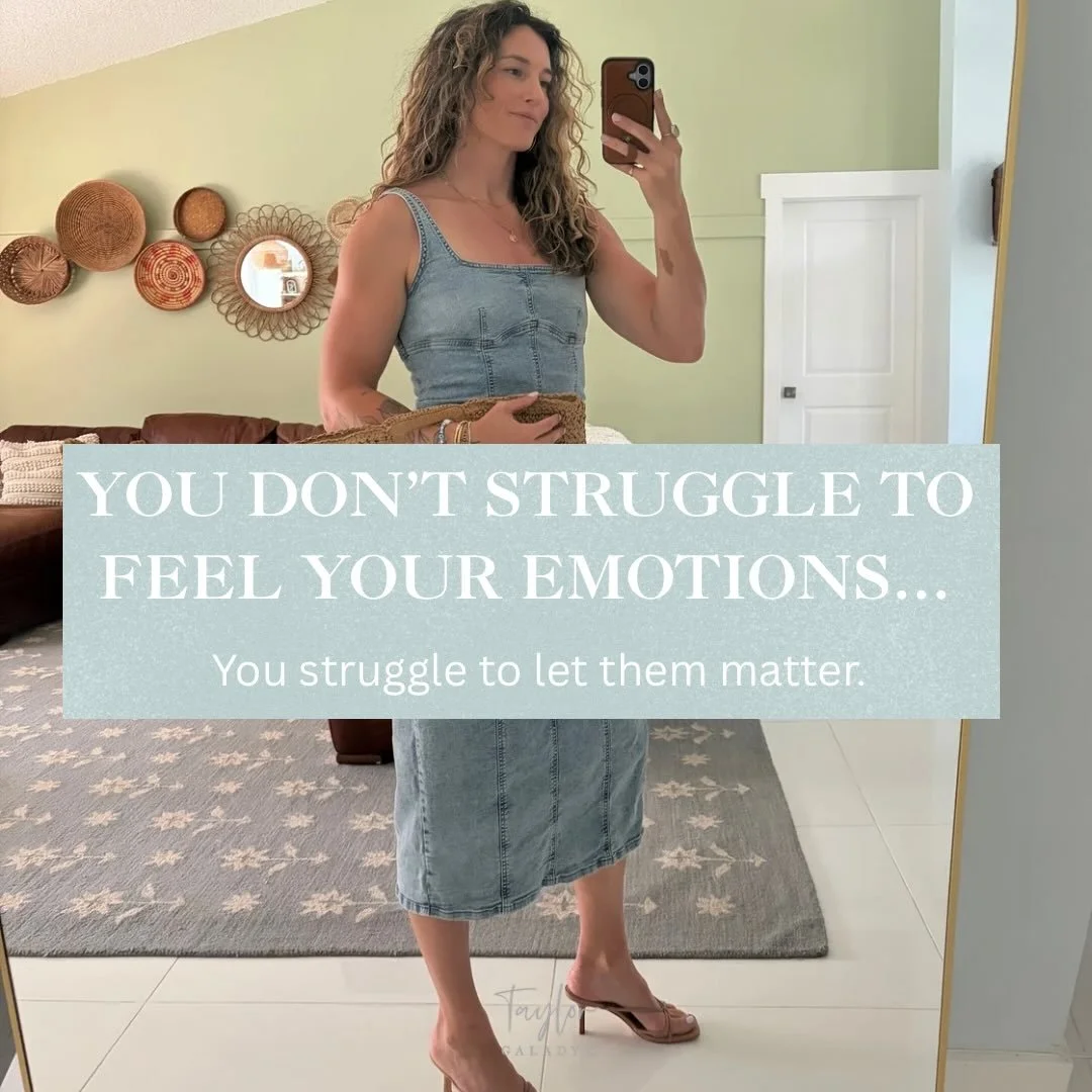 You didn&rsquo;t randomly become someone who struggles to feel.

You adapted.

When sadness didn&rsquo;t feel safe&hellip;
When it wasn&rsquo;t useful&hellip;
When it got in the way of survival or performance&hellip;

Your system learned to shut it d