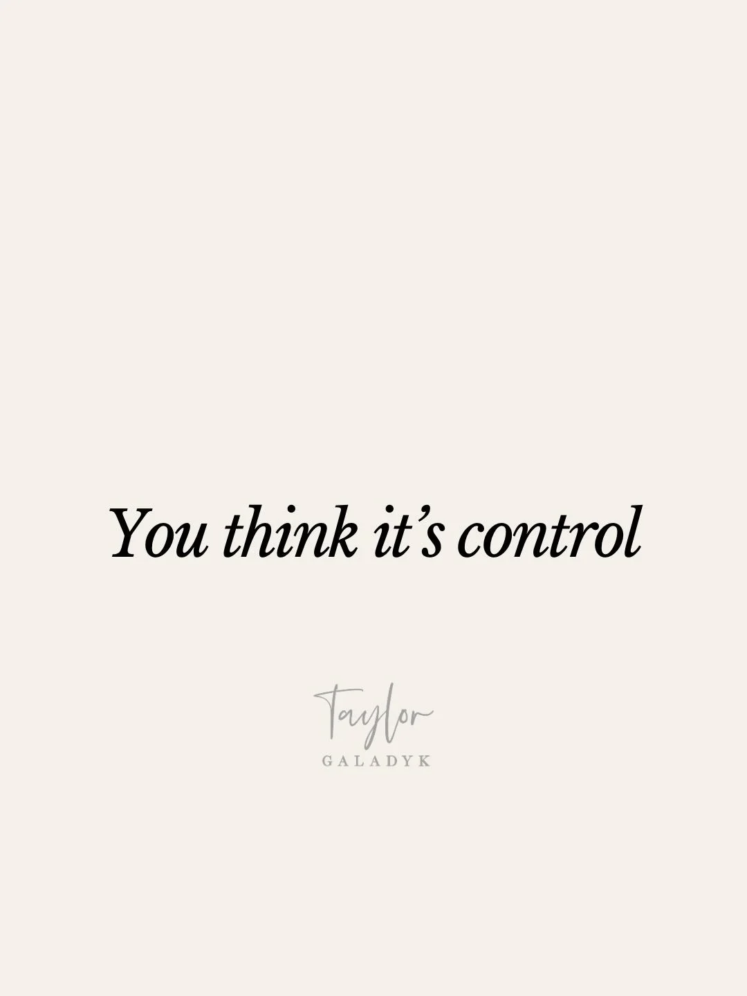 You became the strong one.
The prepared one.
The woman who could carry it all without dropping a thing.

But hypervigilance gets praised in high-performing women.

So anxiety starts to look like discipline.
Like leadership.
Like &ldquo;having it toge