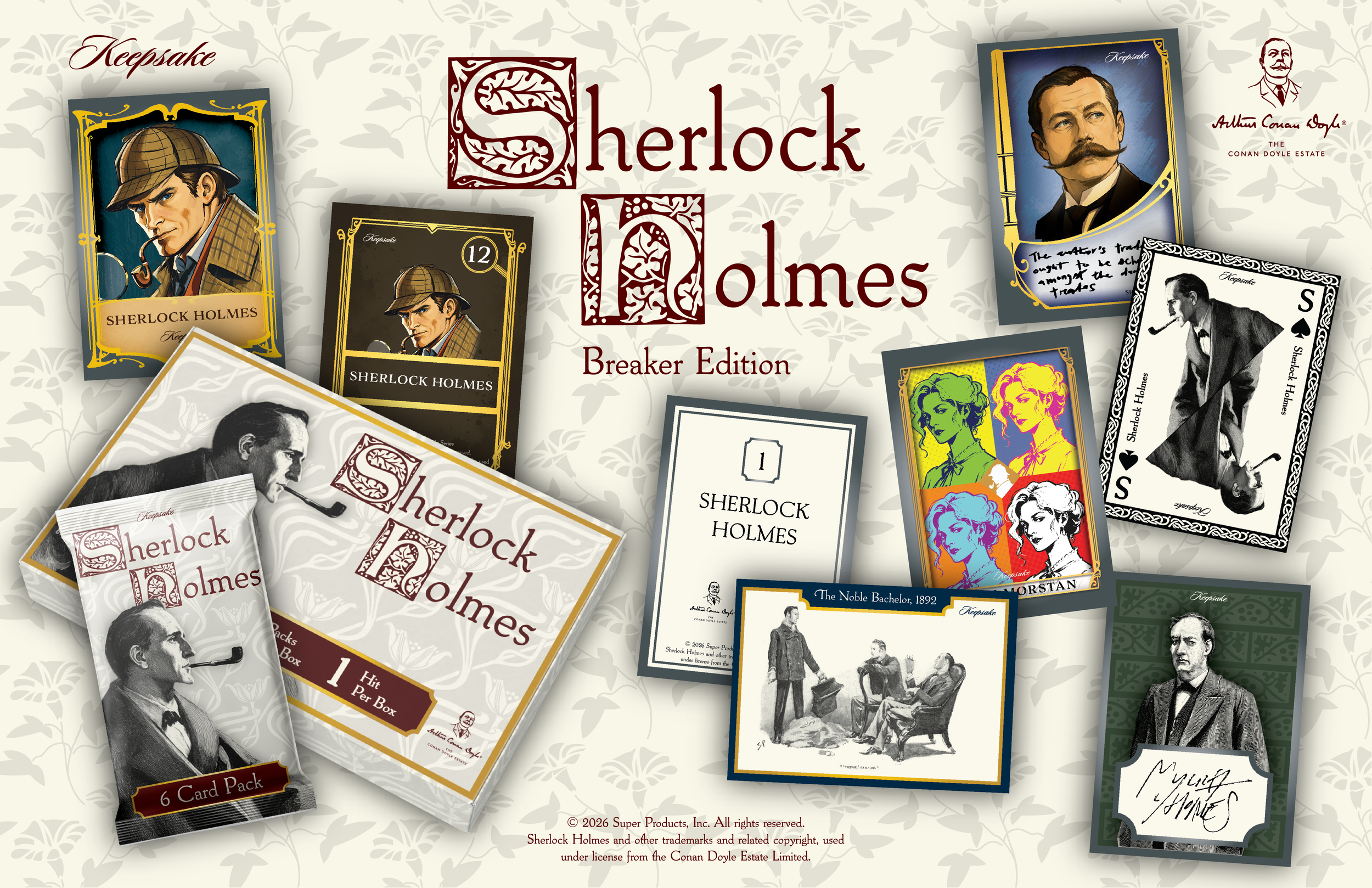 Sherlock Holmes Cards