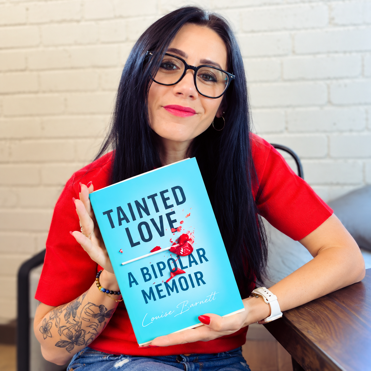 Louise Barnett with Tainted Love Glasses.png