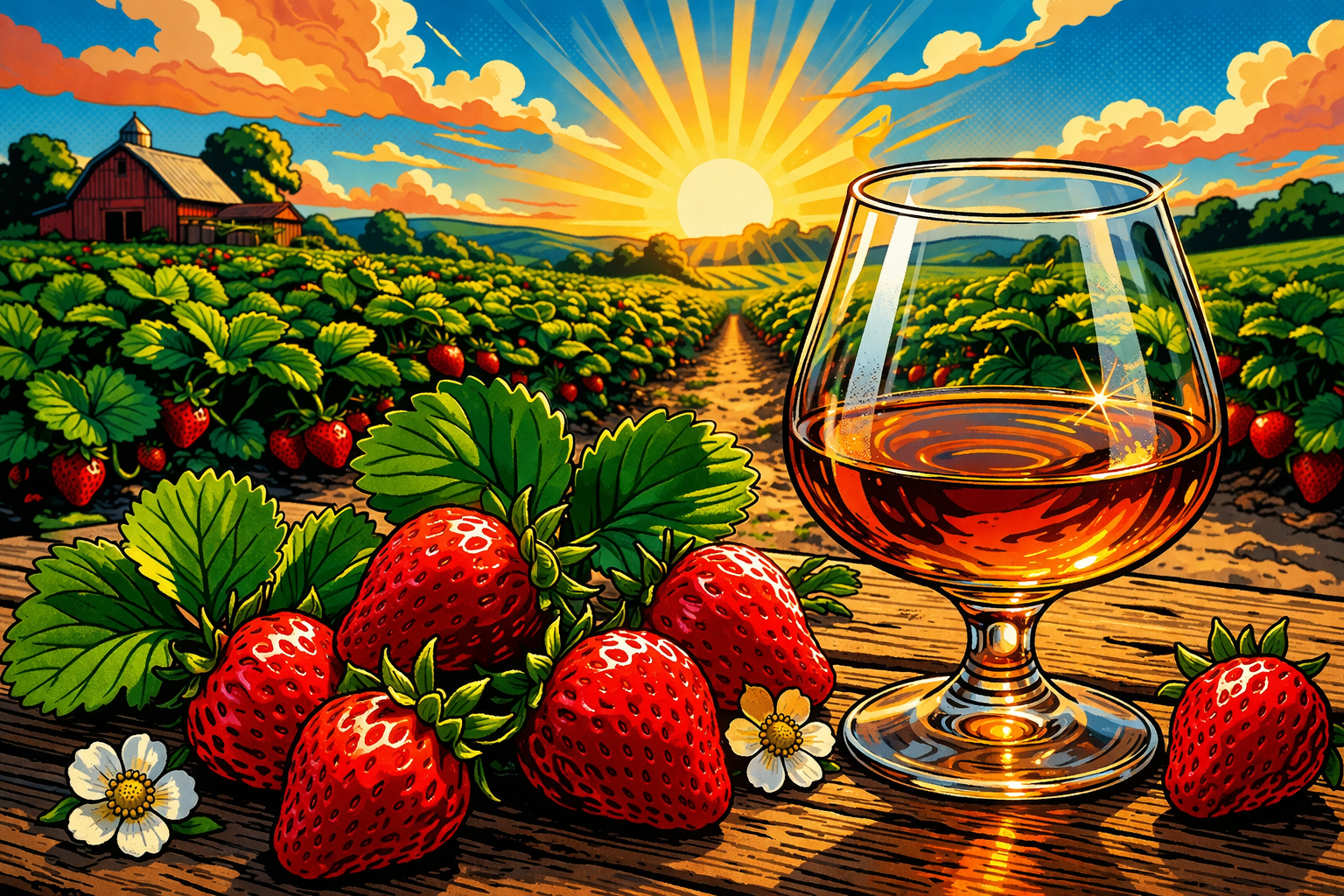 Strawberry Brandy: Do Strawberries make Hot Liquor?
