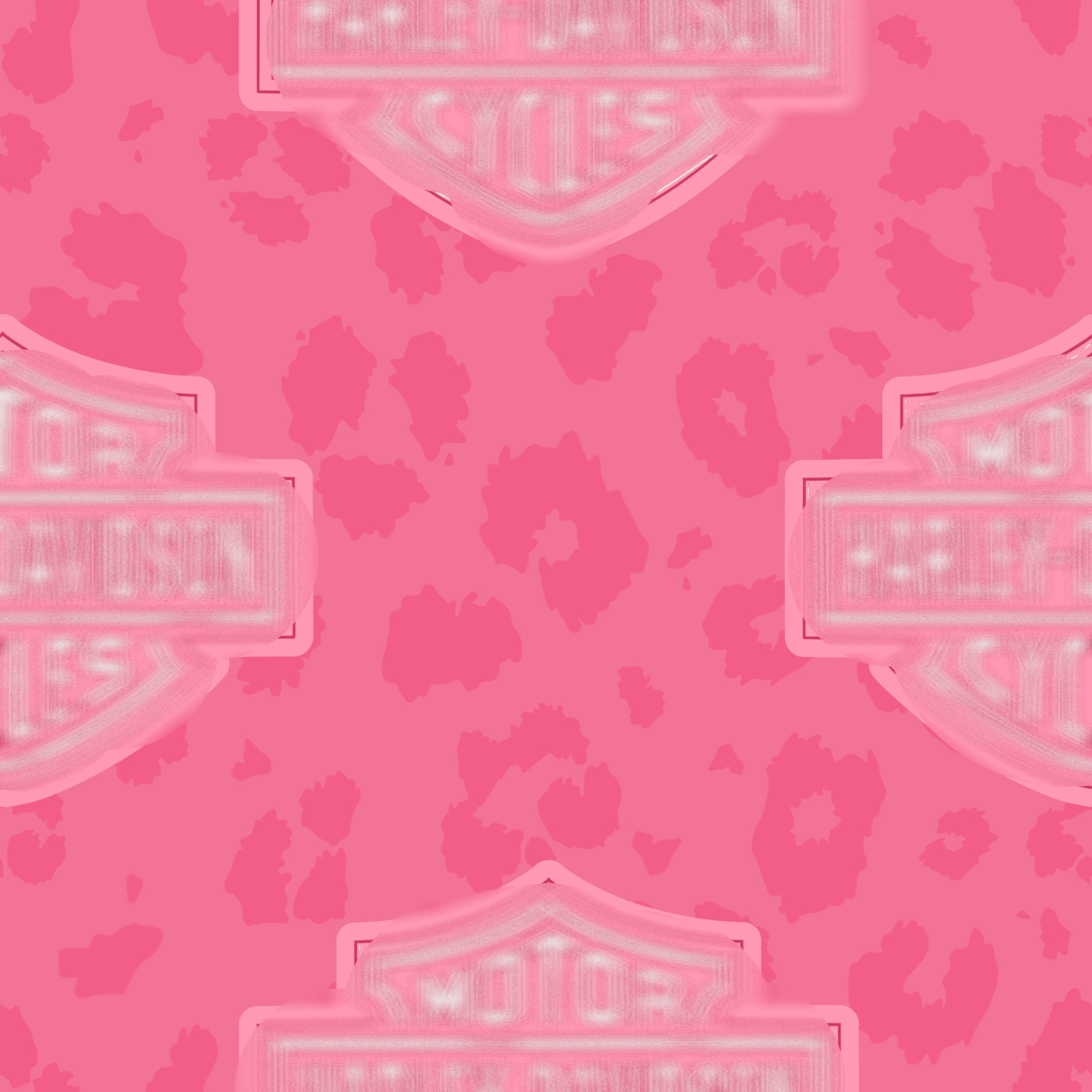 Pink Harley