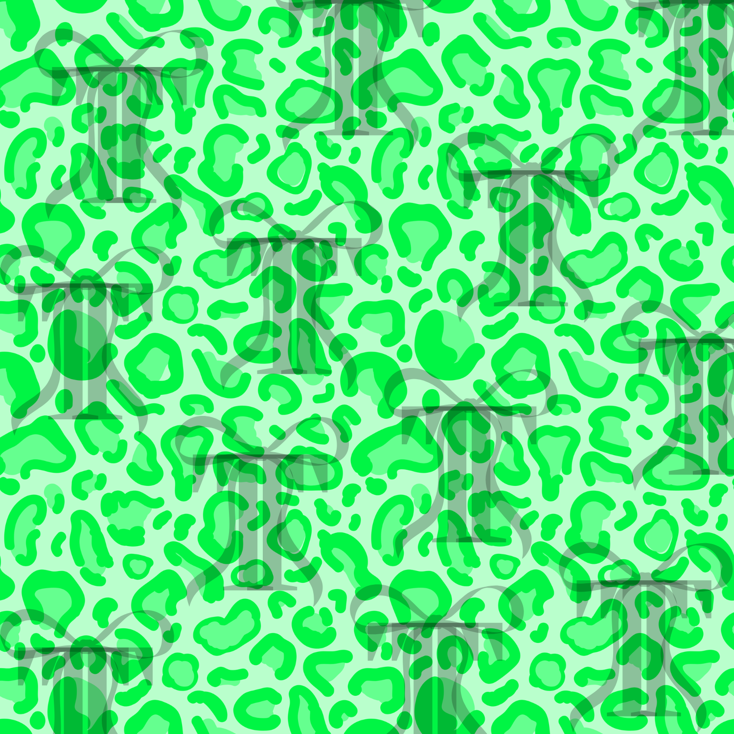 Neon Green Cheetah