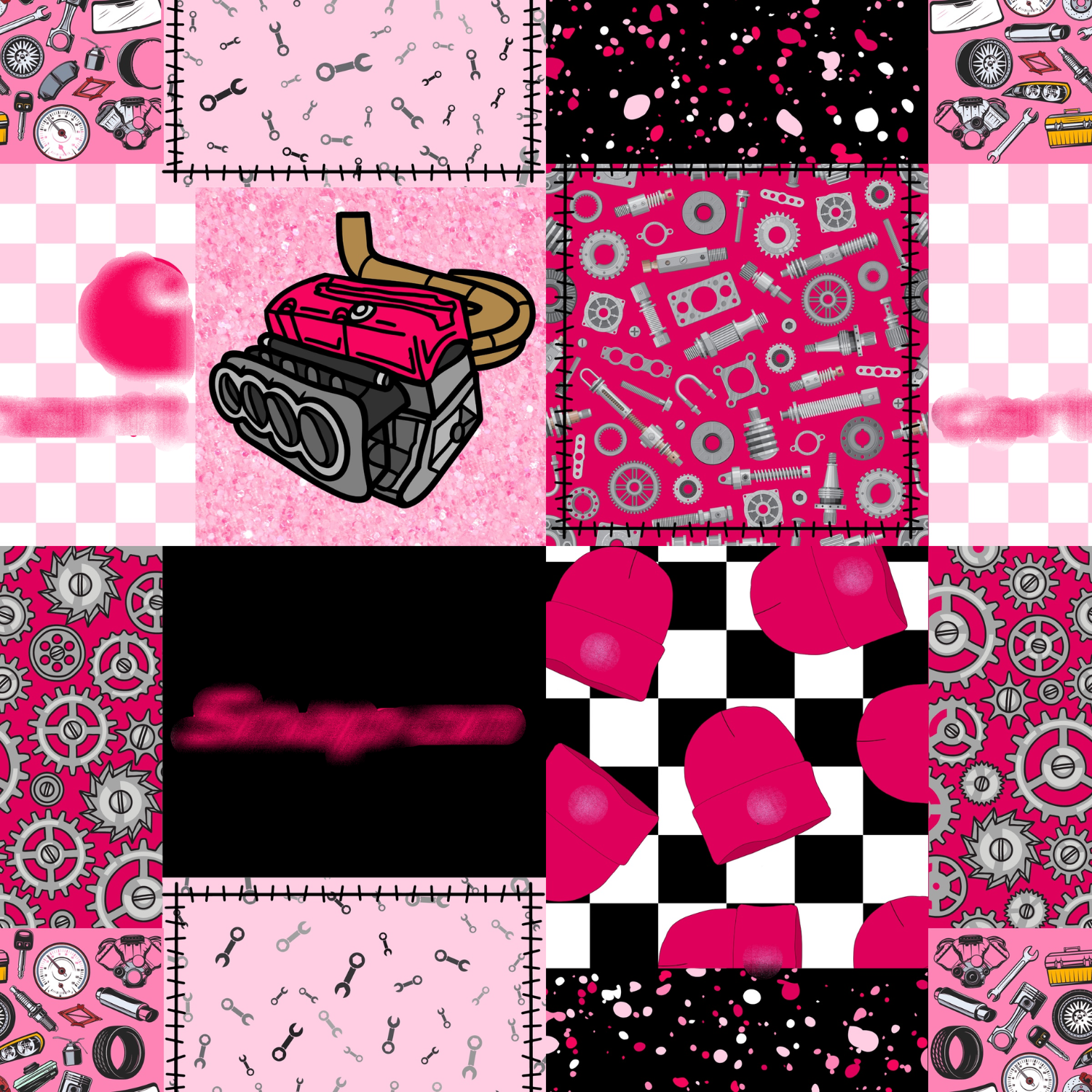 Snapped On- Pink