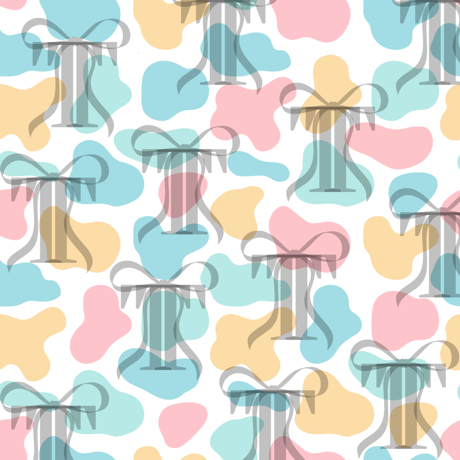 Cow Print- Pastel