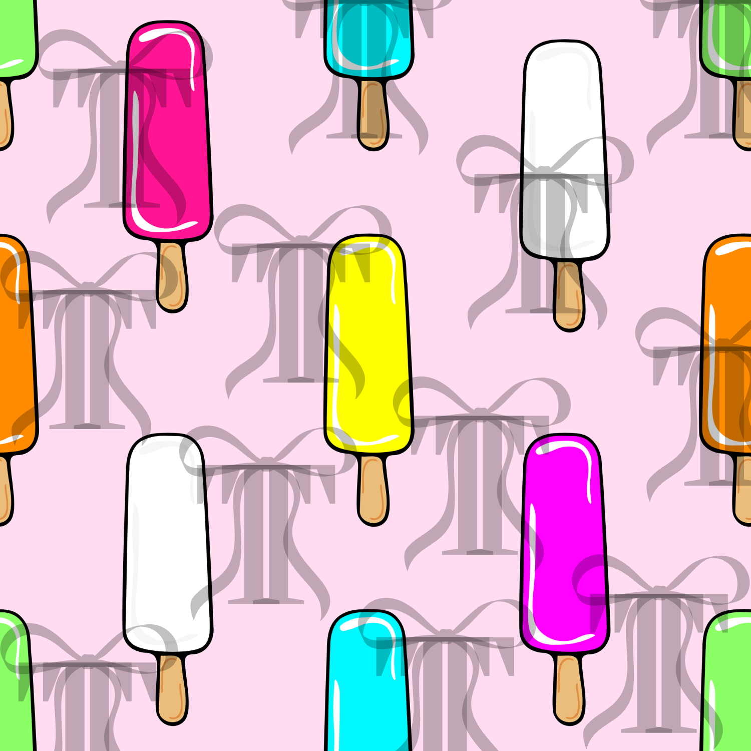 Neon Popsicles