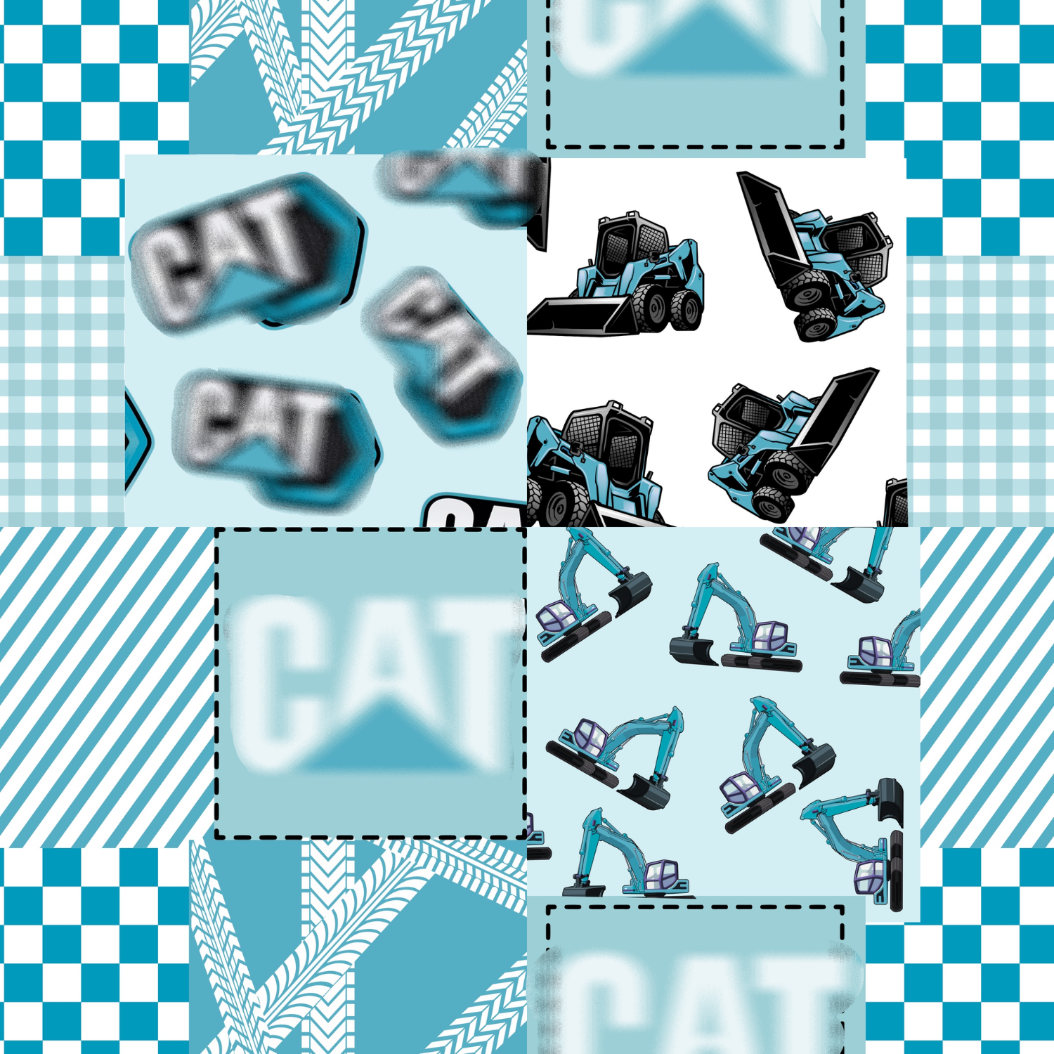 Heavy Equipment- Blue