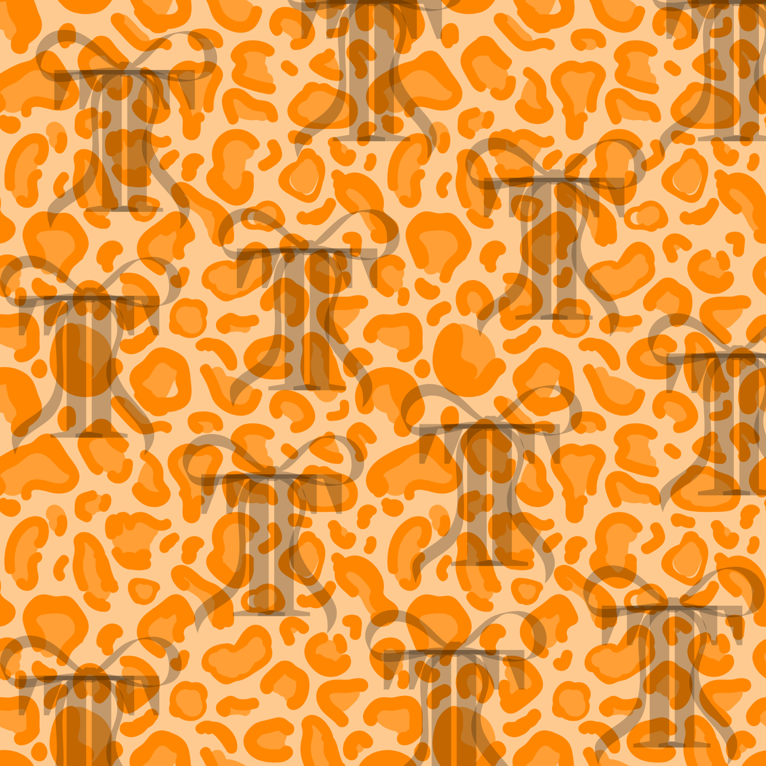 Neon Orange Cheetah